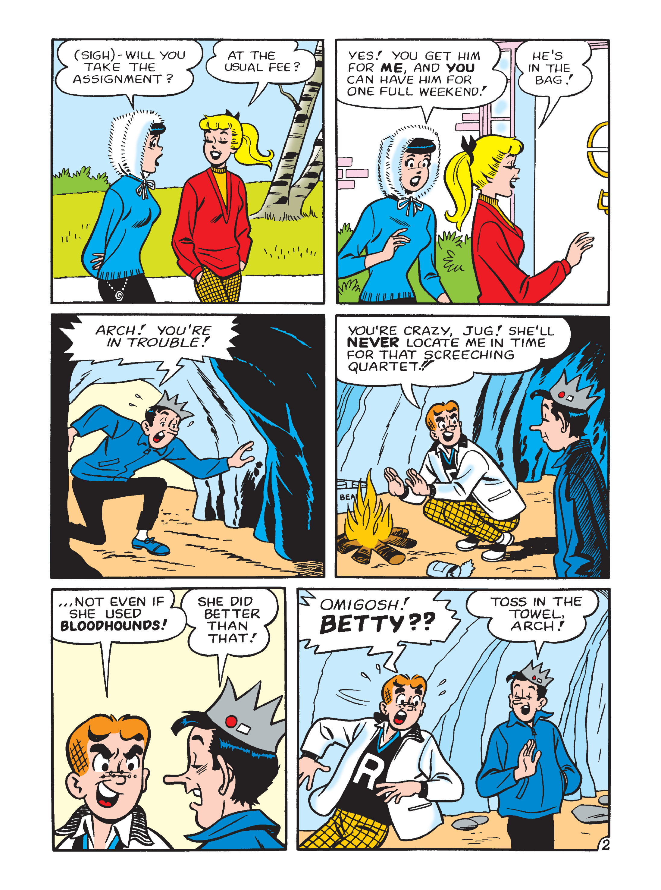 Read online Betty and Veronica Digest Magazine comic -  Issue #180 - 57