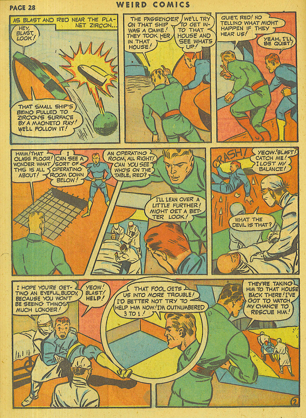 Read online Weird Comics comic -  Issue #17 - 29