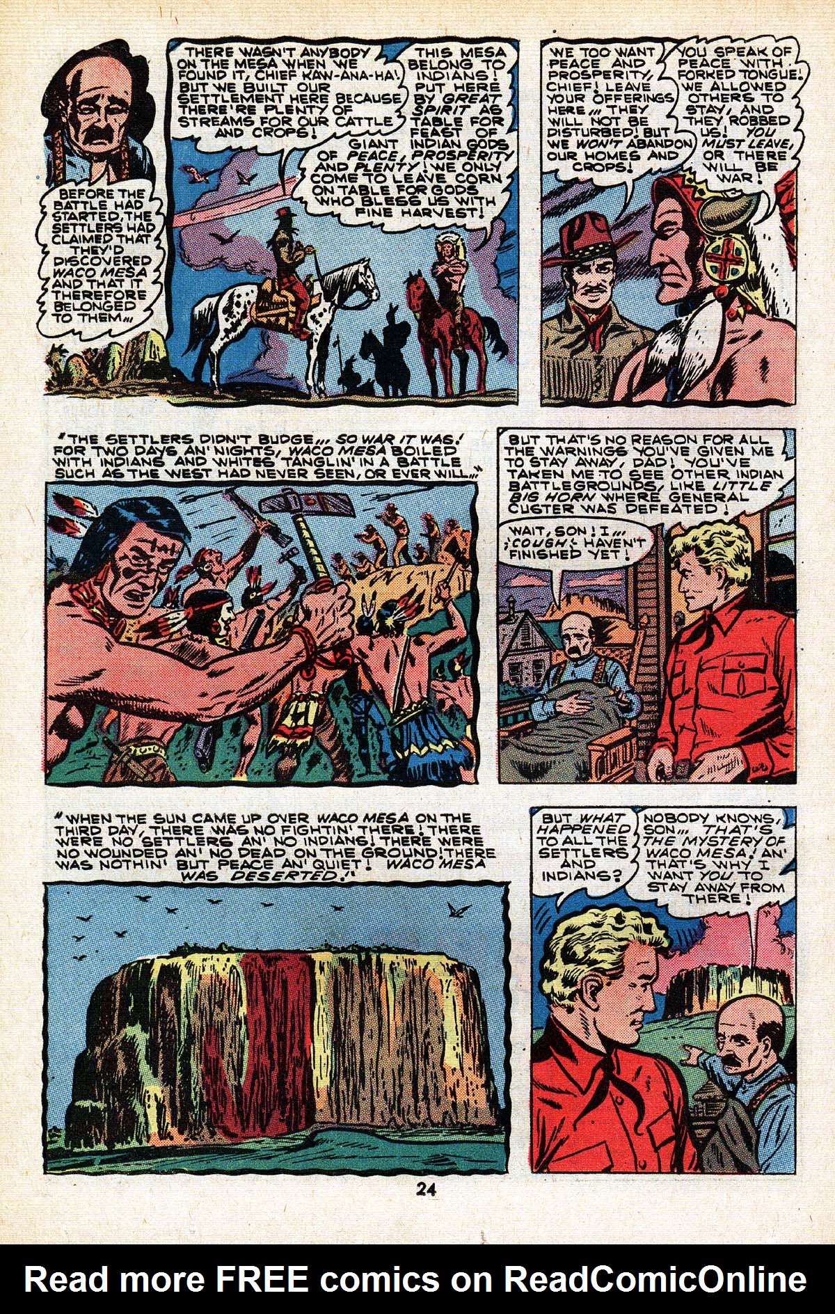 Read online Gunhawks comic -  Issue #4 - 26