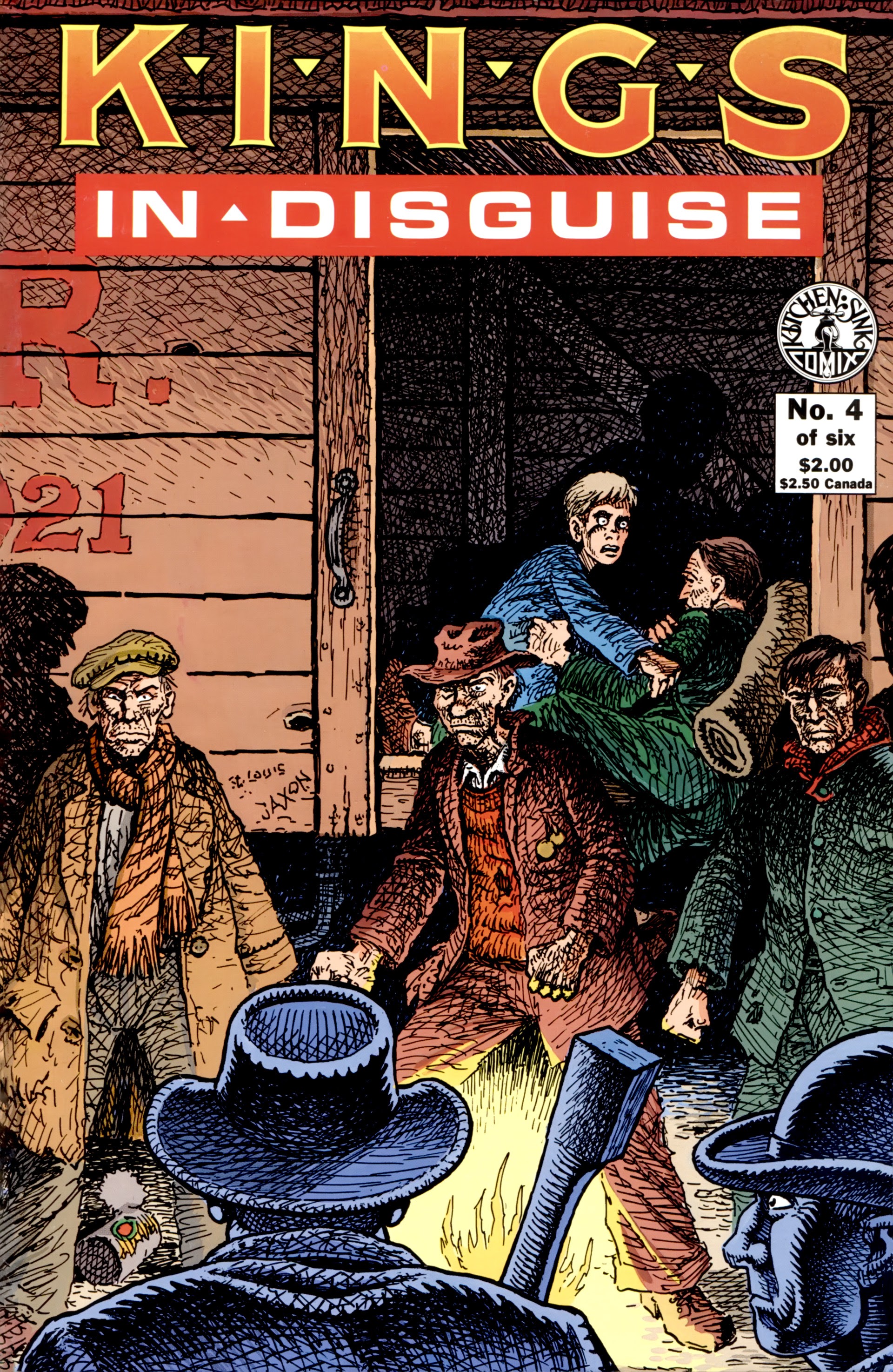 Read online Kings in Disguise comic -  Issue #4 - 1