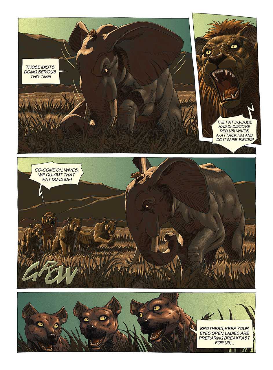 Read online Sengi and Tembo comic -  Issue # TPB - 101