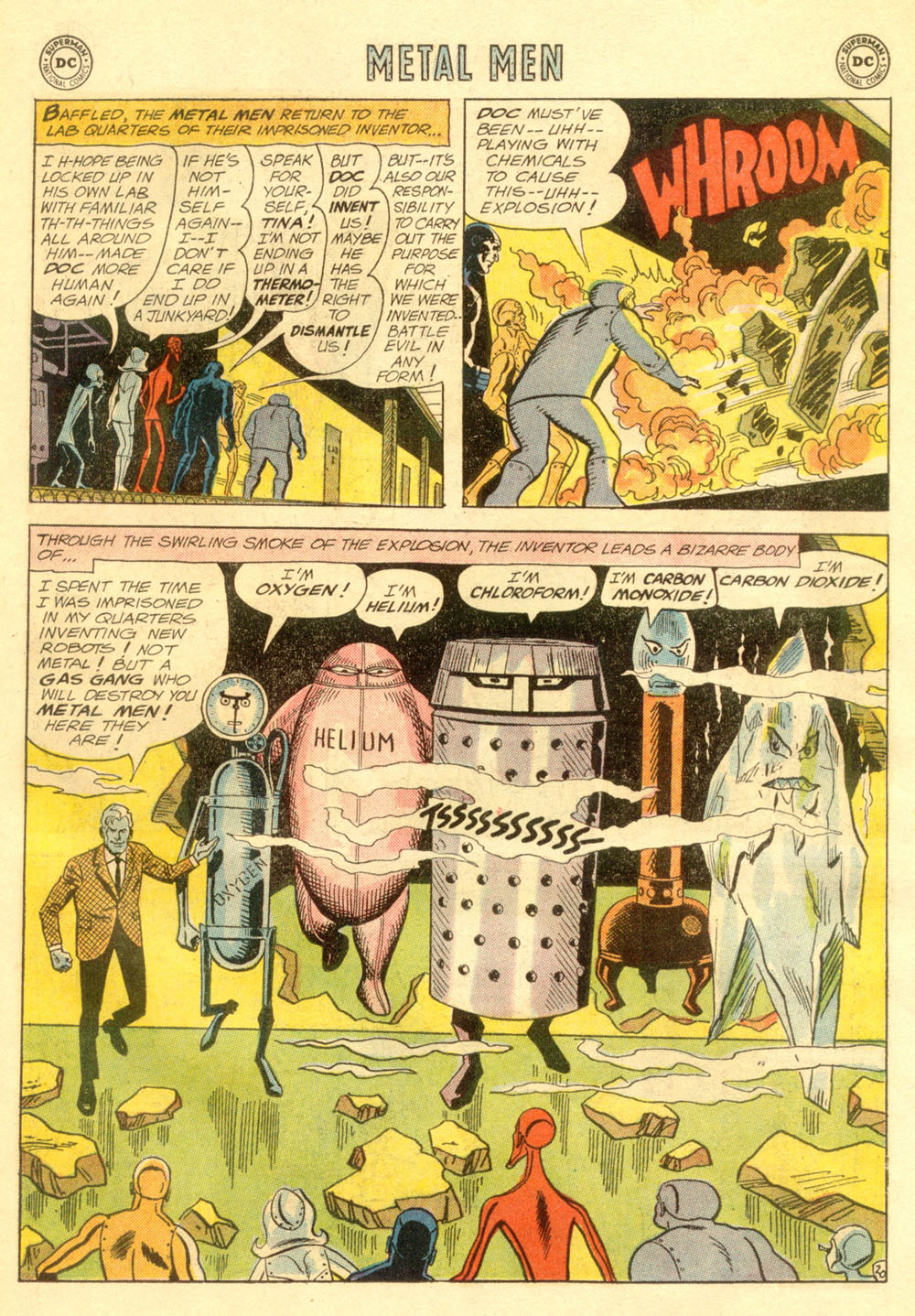 Read online Metal Men (1963) comic -  Issue #6 - 27