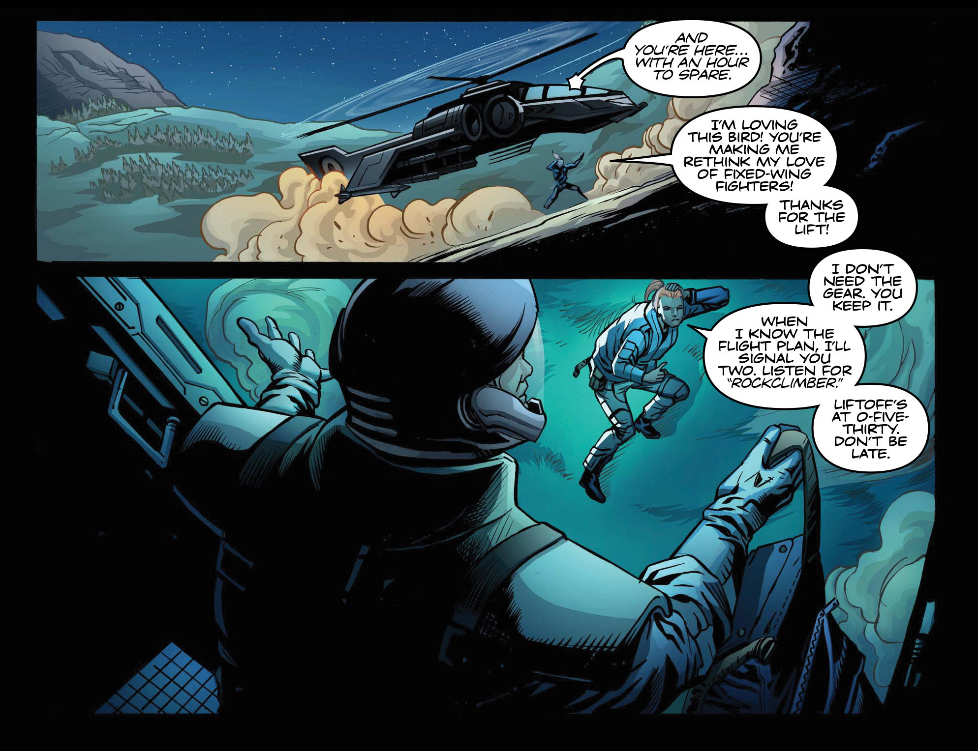 Read online Airwolf Airstrikes comic -  Issue #4 - 14