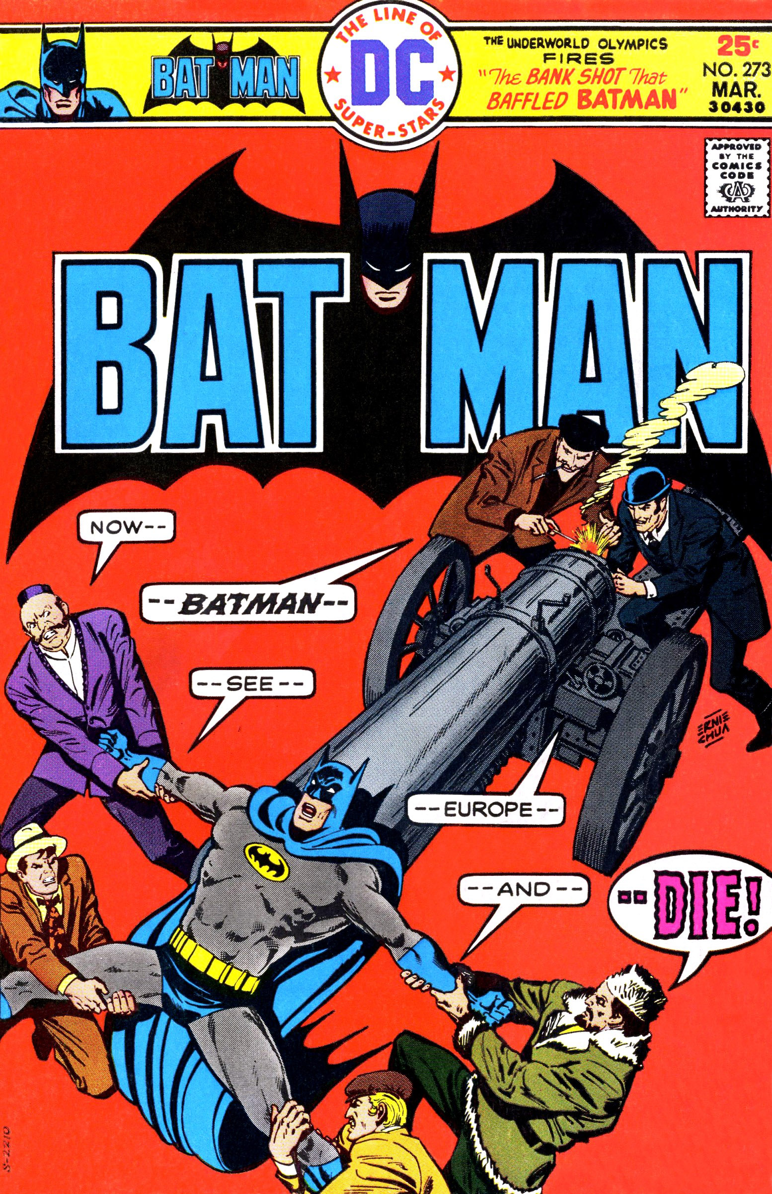 Read online Batman (1940) comic -  Issue #273 - 1