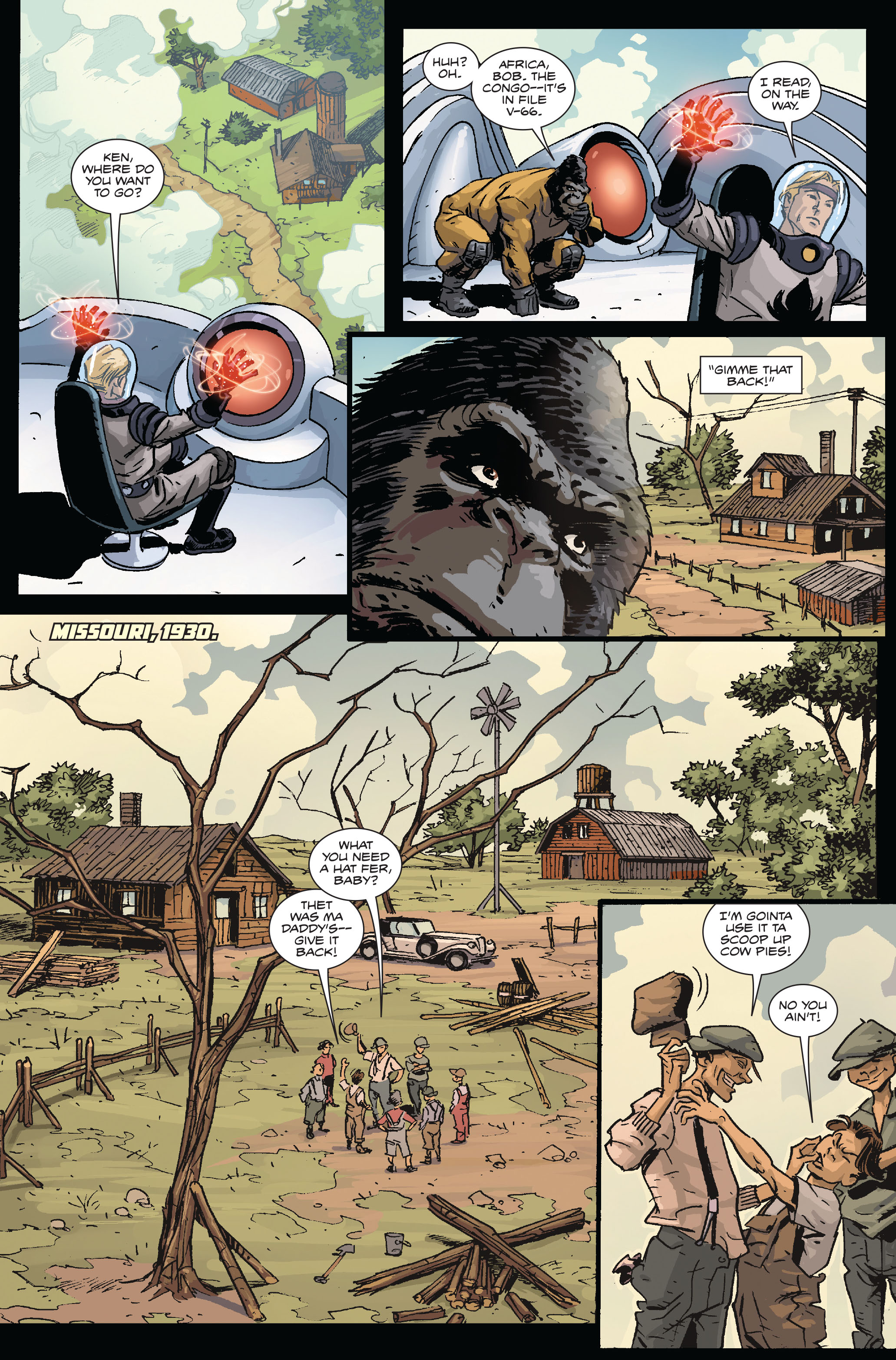 Read online Gorilla Man comic -  Issue #1 - 12