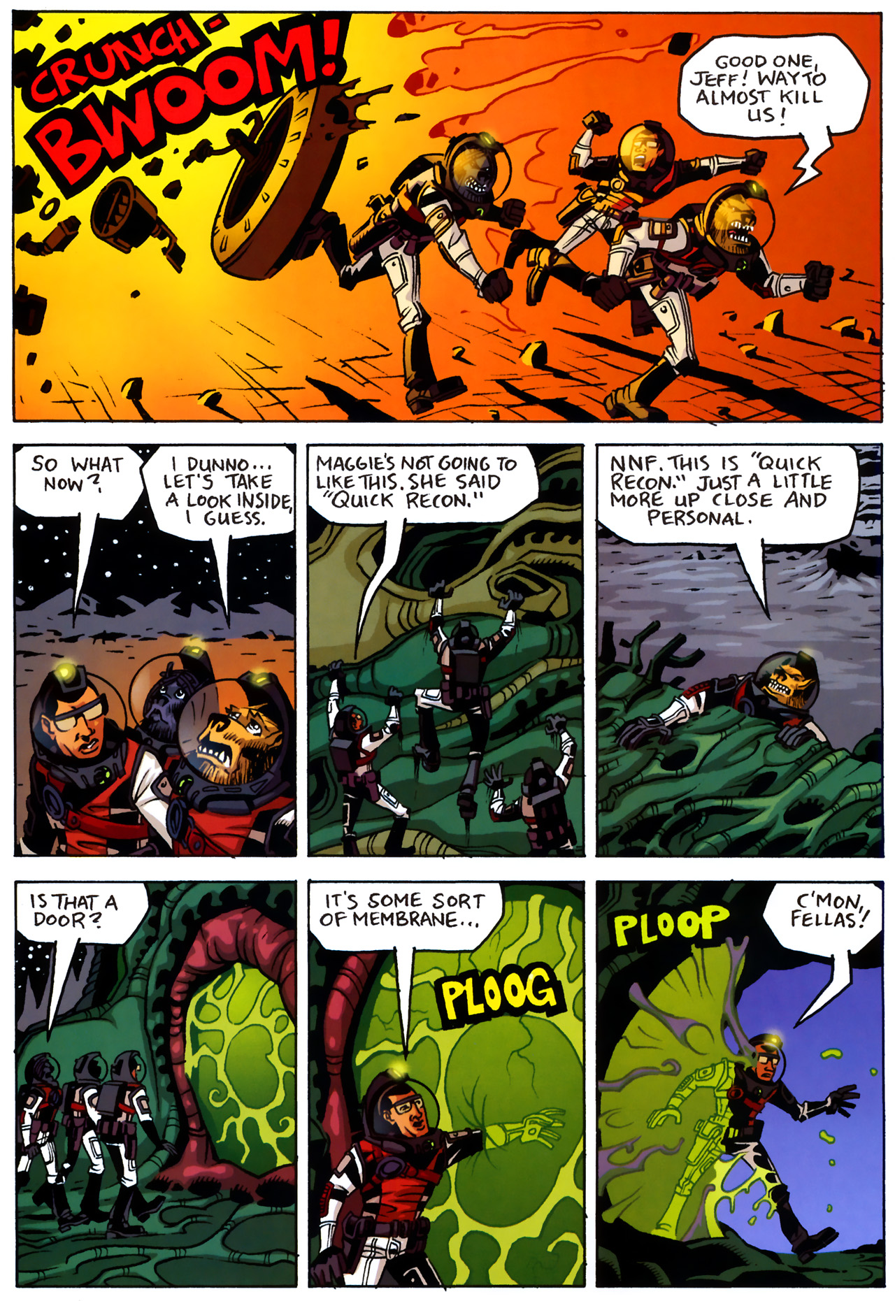 Read online Werewolves on the Moon: Versus Vampires comic -  Issue #2 - 18