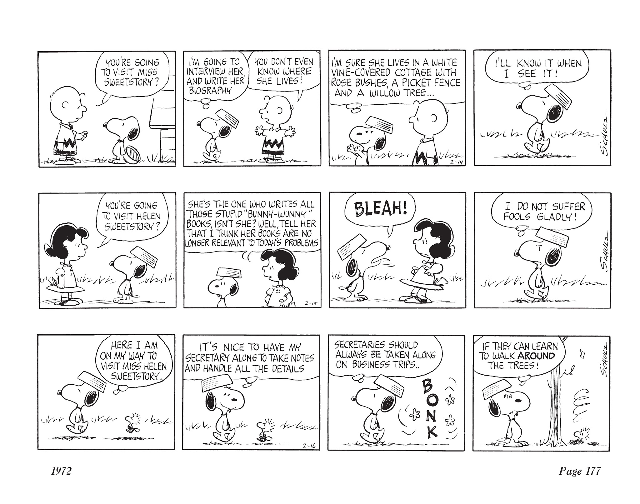 Read online The Complete Peanuts comic -  Issue # TPB 11 - 192