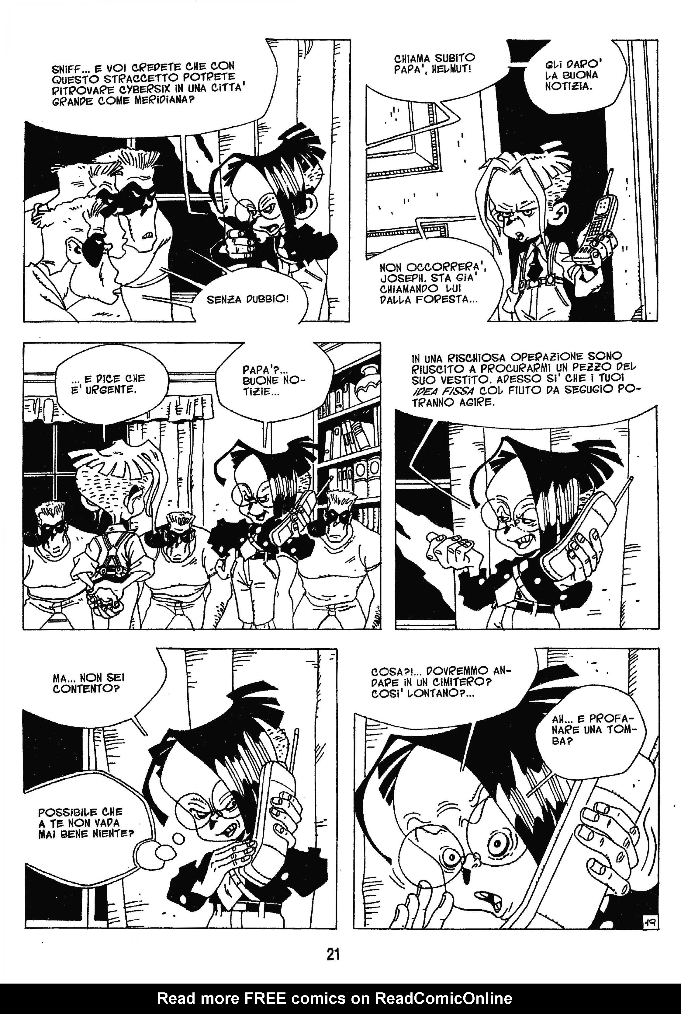 Read online Cybersix comic -  Issue #2 - 21