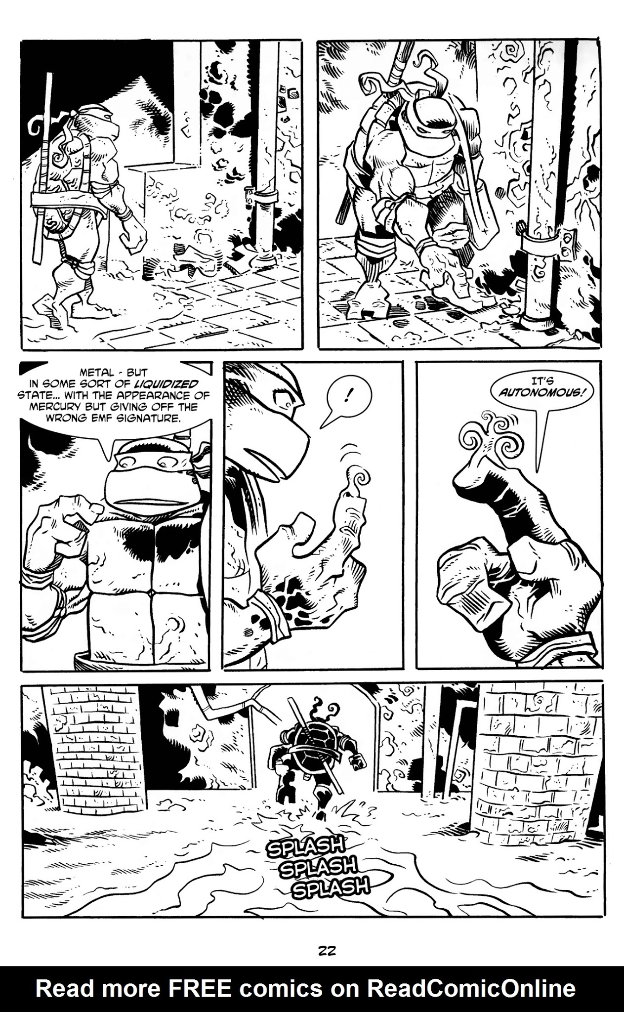 Read online Donatello The Brain Thief comic -  Issue #1 - 25