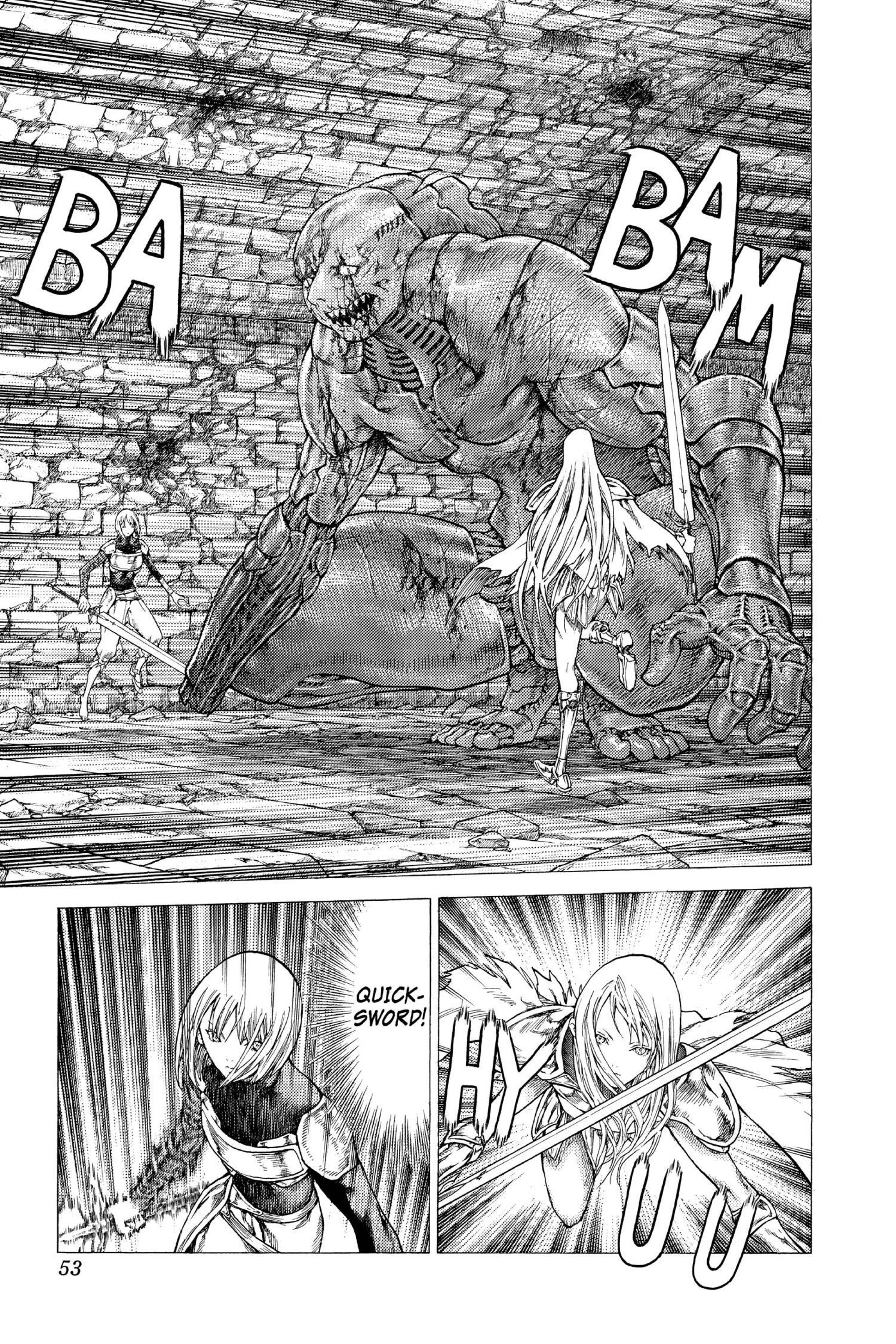 Read online Claymore comic -  Issue #9 - 51