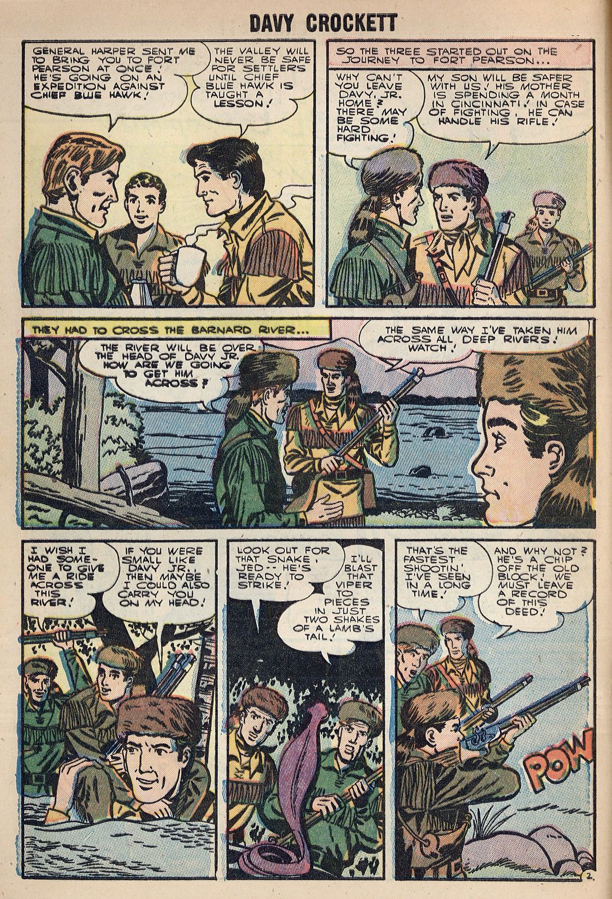 Read online Davy Crockett comic -  Issue #4 - 4
