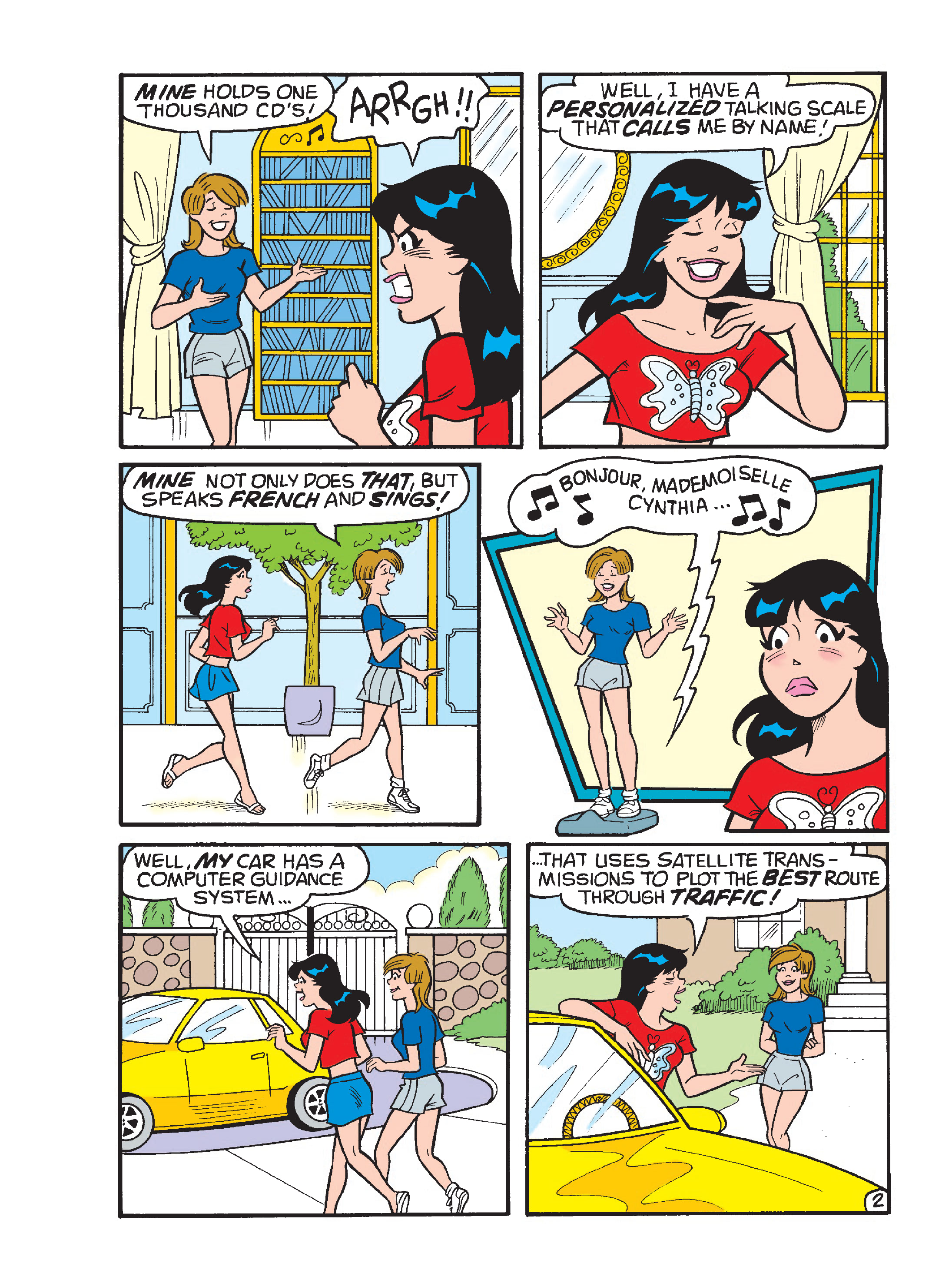 Read online World of Betty & Veronica Digest comic -  Issue #15 - 135