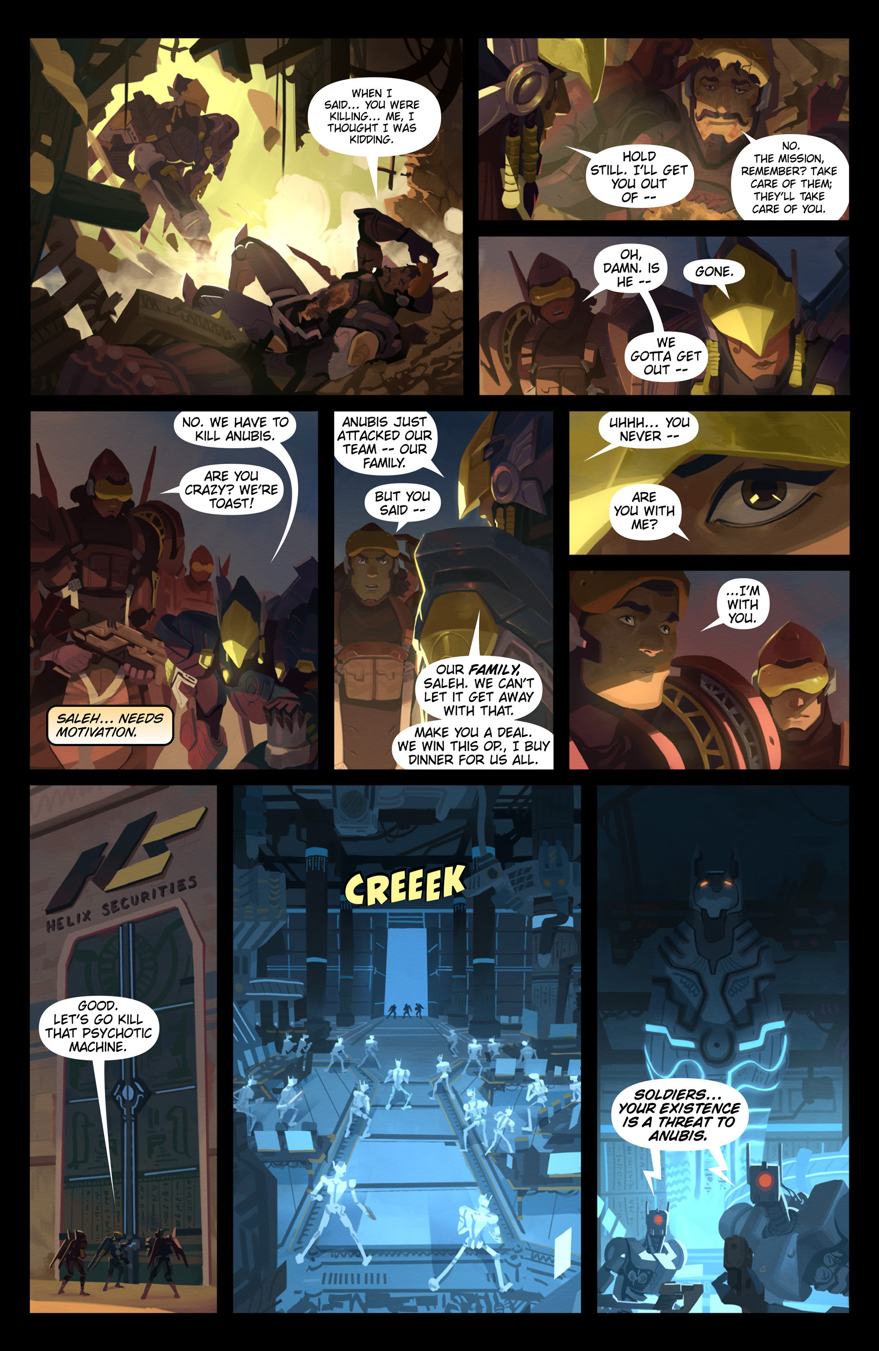 Read online Overwatch comic -  Issue #5 - 6