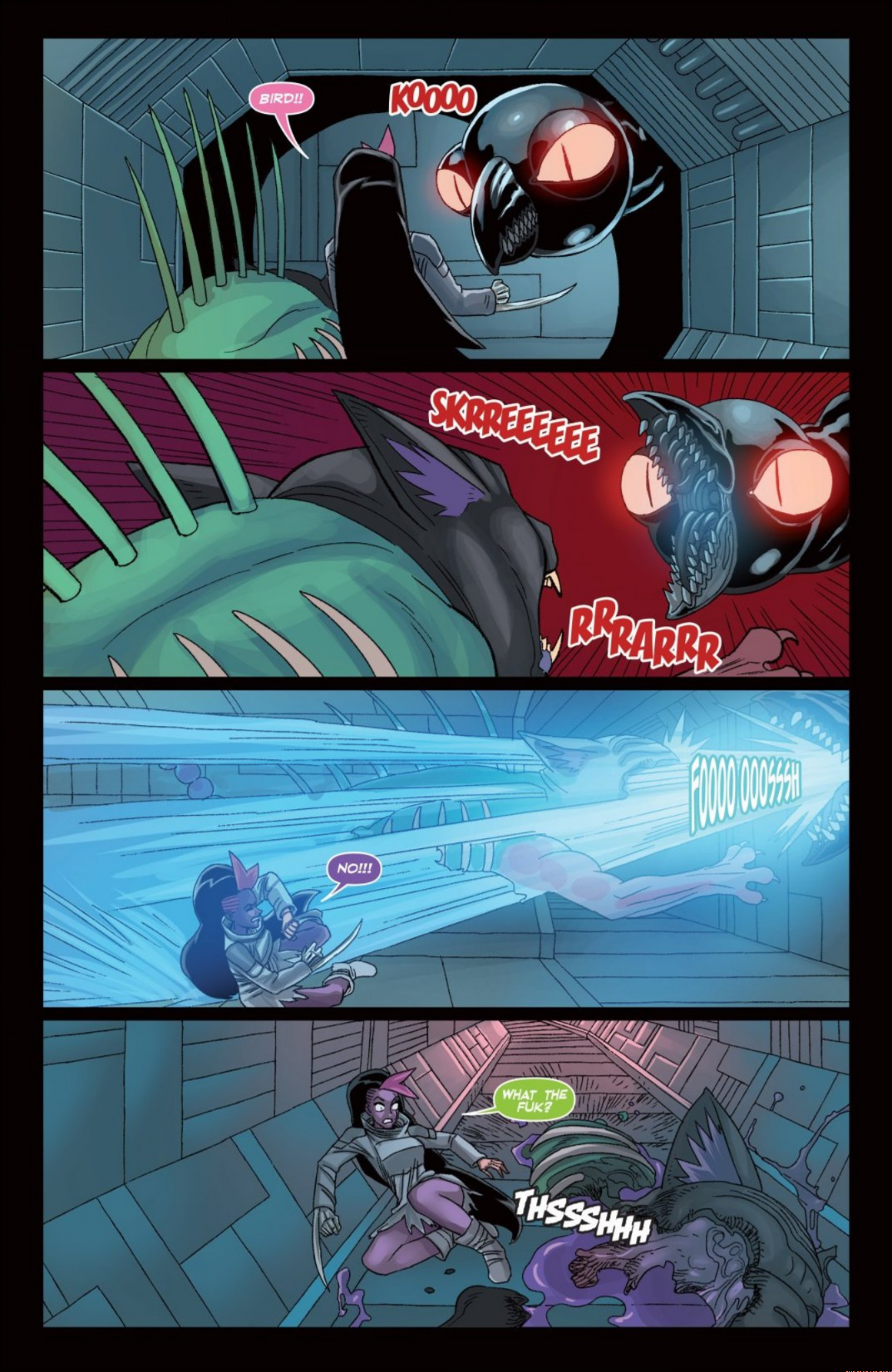 Read online Amalgama: Space Zombie comic -  Issue #4 - 6
