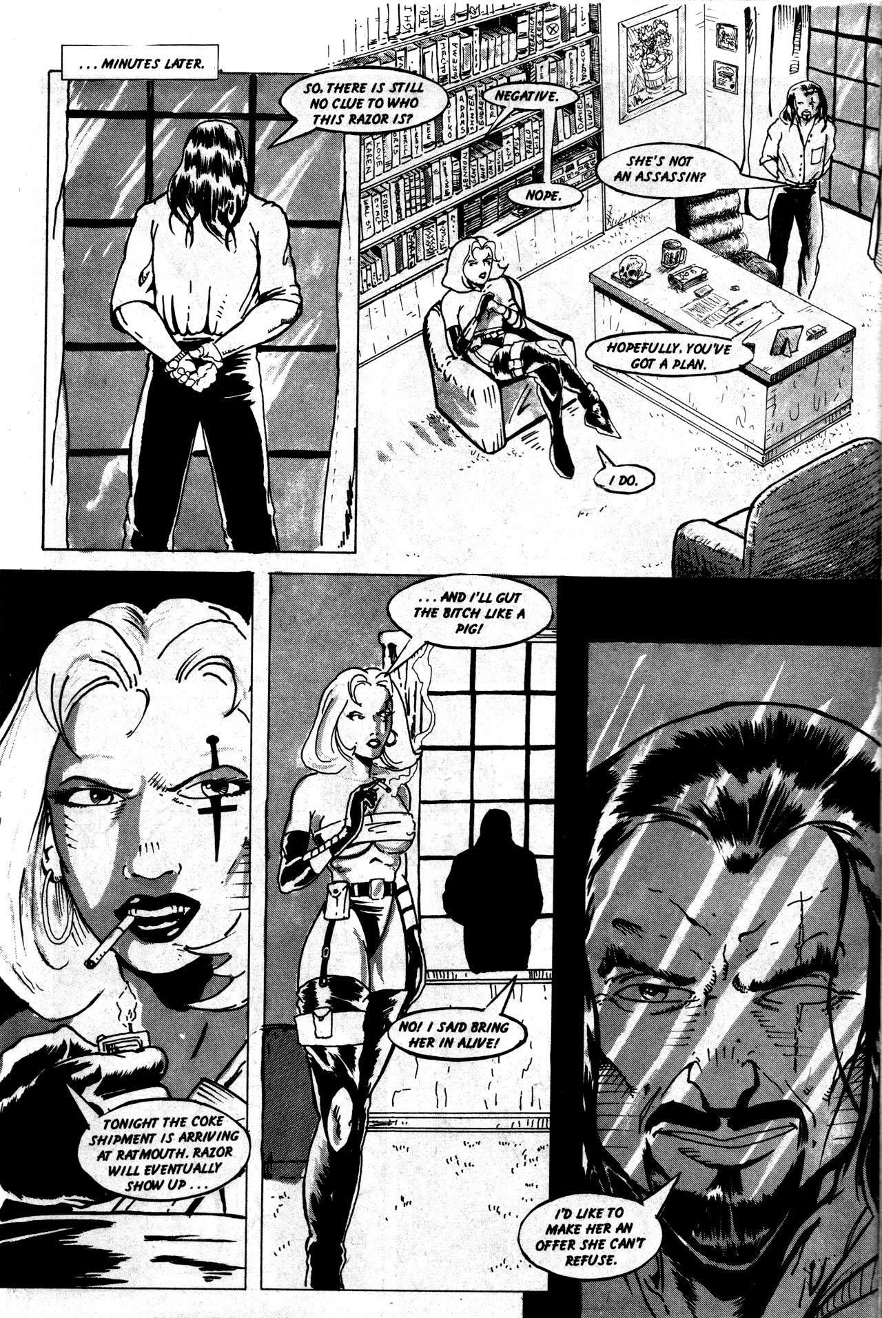 Read online Razor comic -  Issue #1 - 9