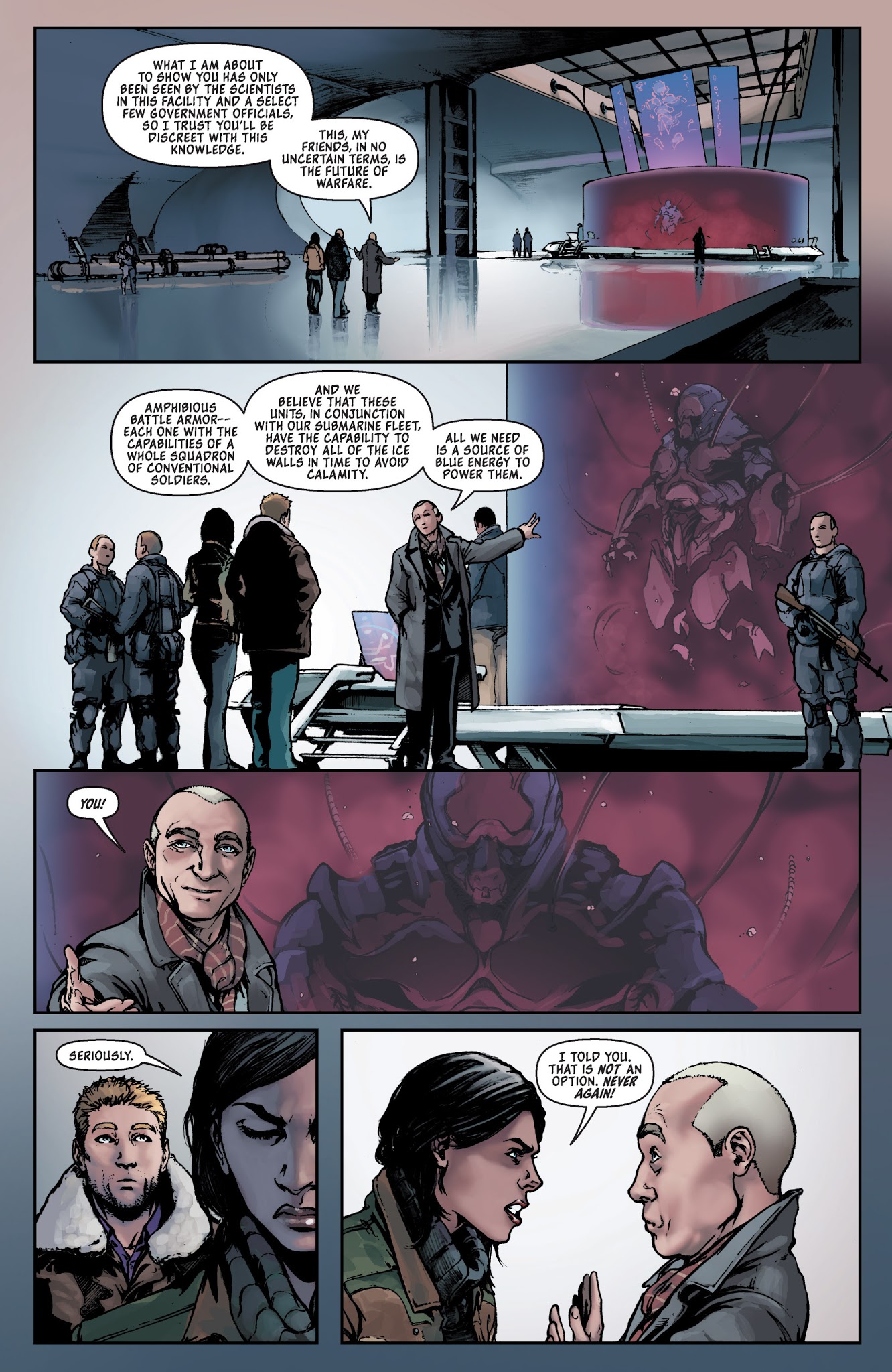 Read online Michael Turner's Fathom (2013) comic -  Issue #5 - 17