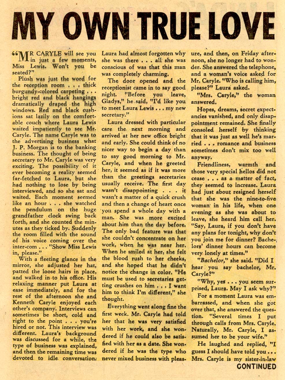 Read online Linda Carter, Student Nurse comic -  Issue #6 - 16