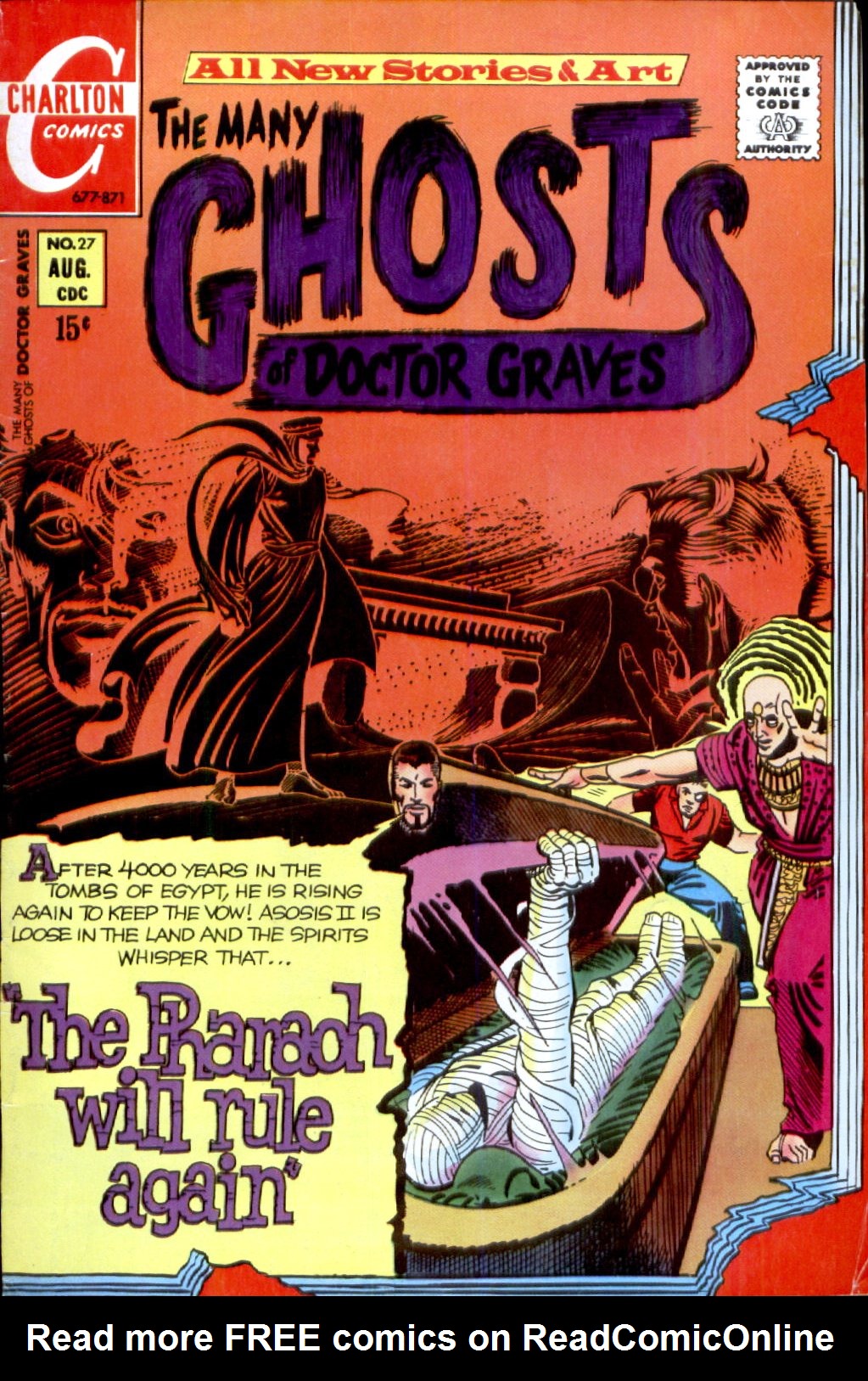Read online The Many Ghosts of Dr. Graves comic -  Issue #27 - 1