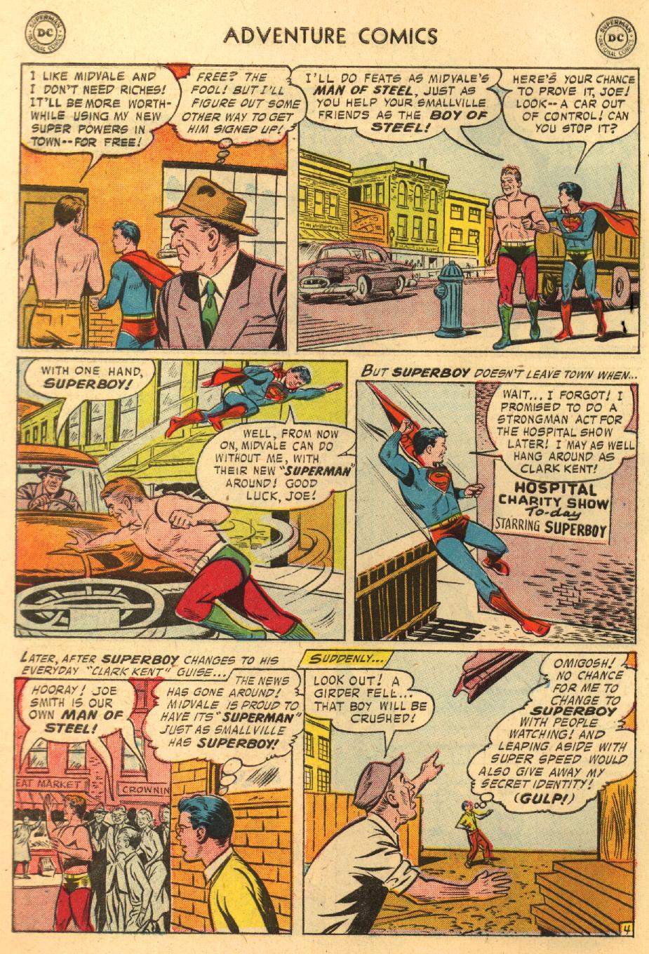 Read online Adventure Comics (1938) comic -  Issue #233 - 6