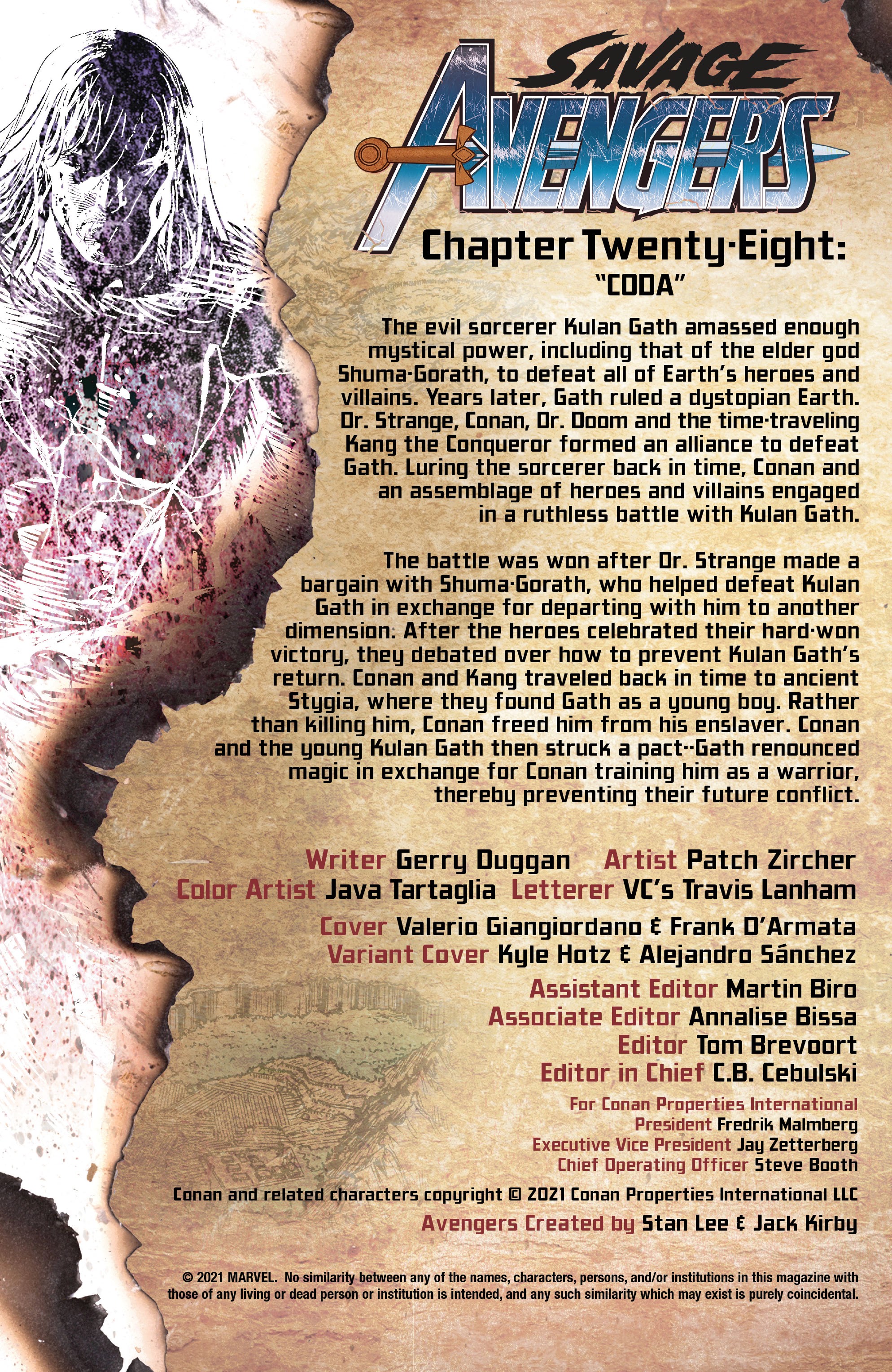 Read online Savage Avengers comic -  Issue #28 - 2