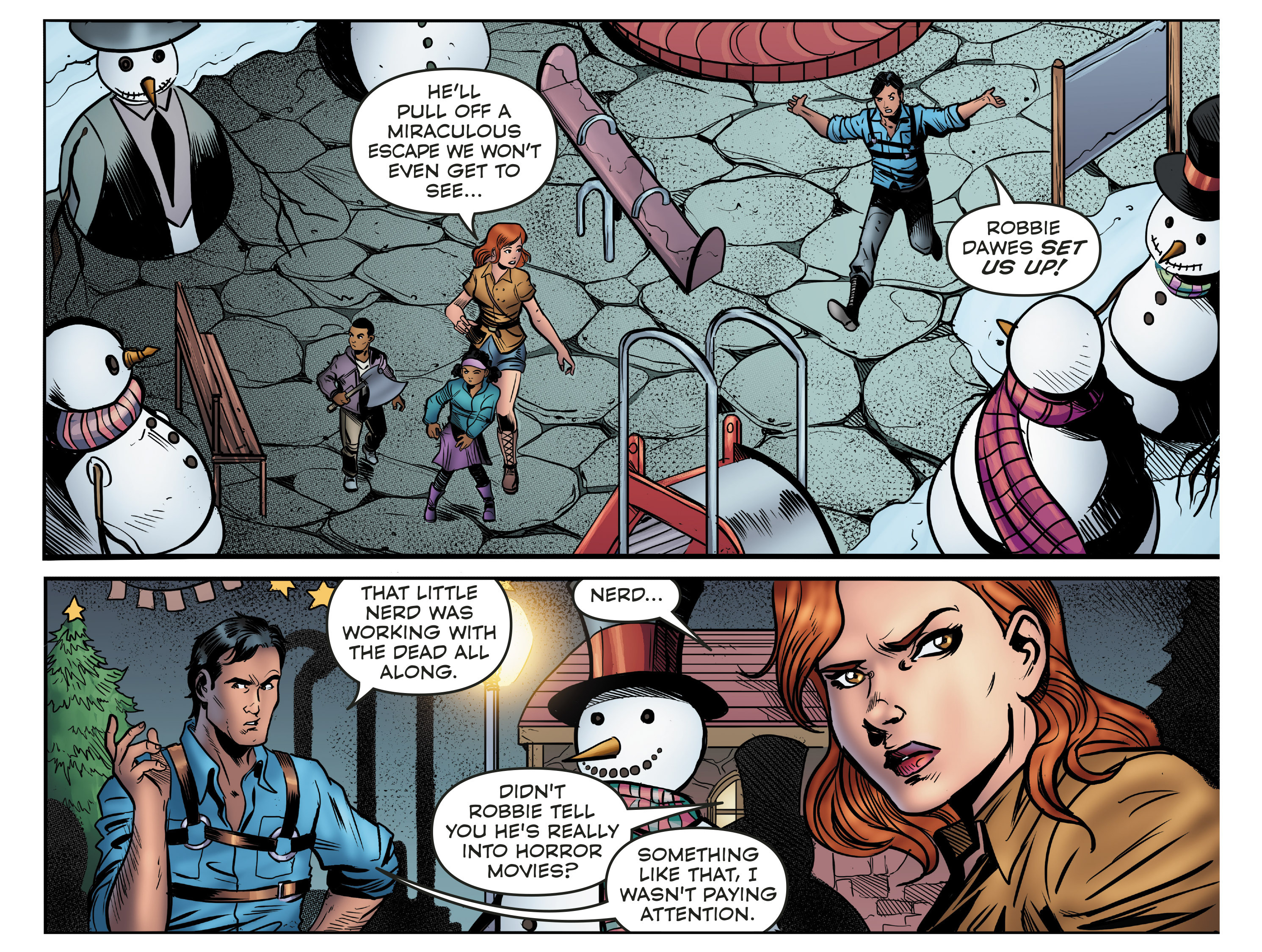 Read online Evil Dead 2: A Merry Deadite X-Mas comic -  Issue #2 - 14