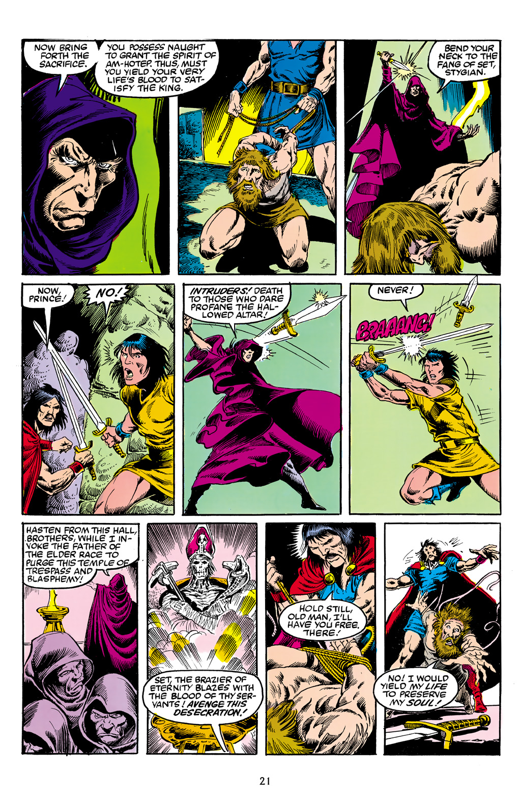 Read online The Chronicles of King Conan comic -  Issue # TPB 4 (Part 1) - 22