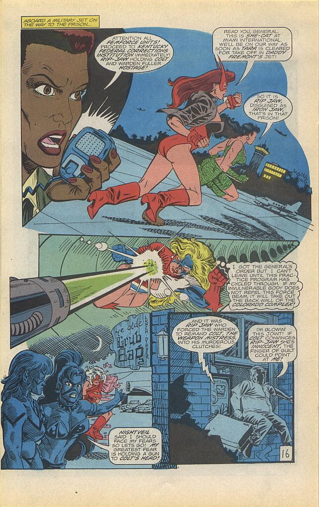 Read online Femforce comic -  Issue #86 - 23