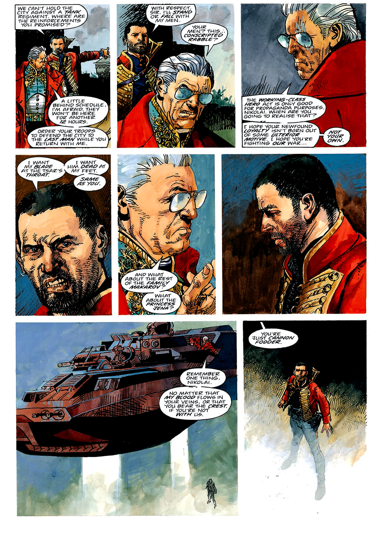 Read online Nikolai Dante comic -  Issue # TPB 4 - 9