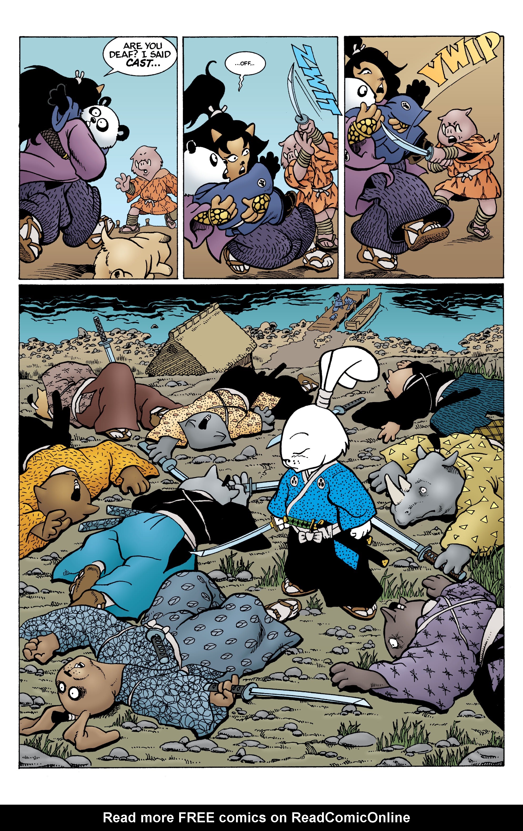 Read online Usagi Yojimbo Color Classics comic -  Issue #7 - 10