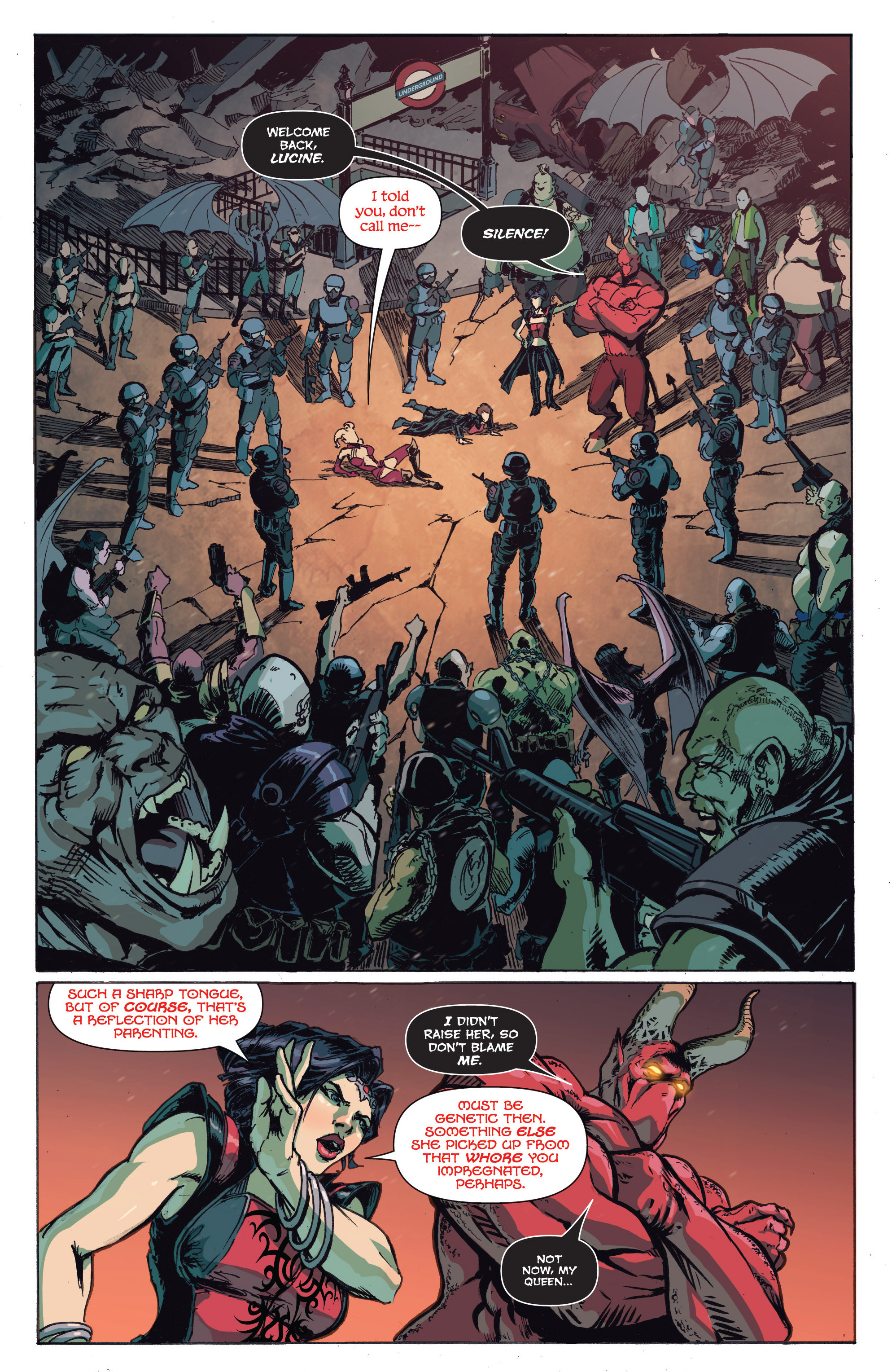 Read online Grimm Fairy Tales presents White Queen: Age of Darkness comic -  Issue # _TPB (Part 1) - 21