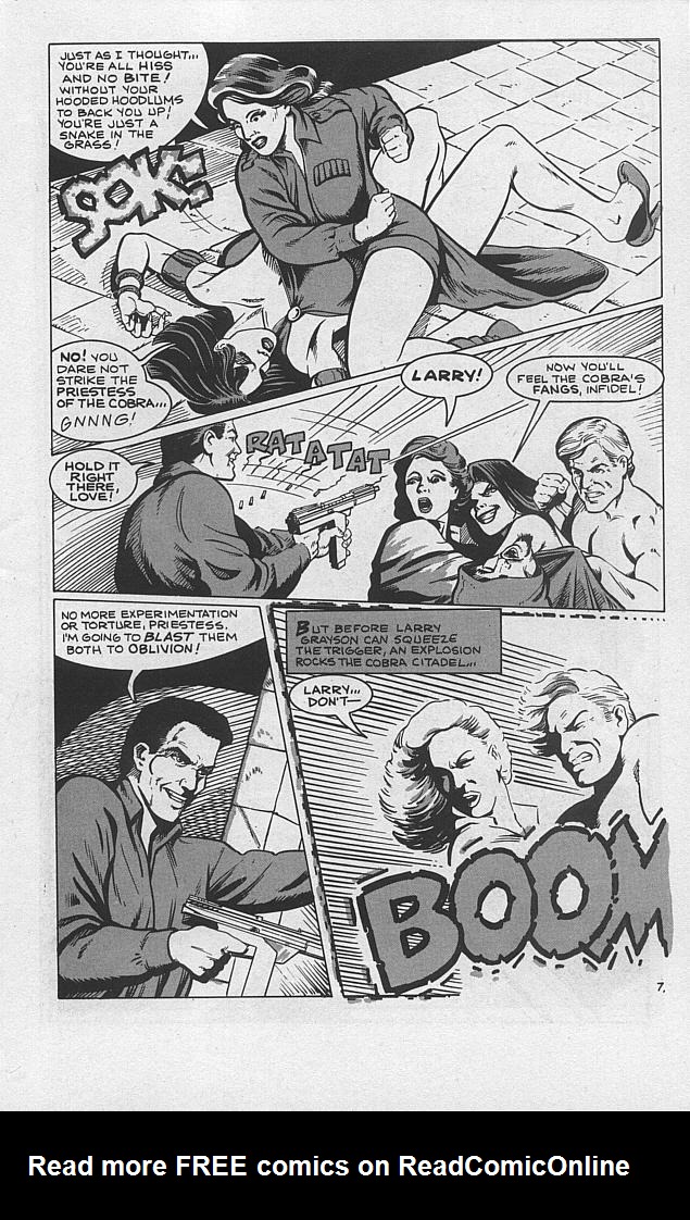 Read online The Further Adventures of Nyoka the Jungle Girl comic -  Issue #3 - 9