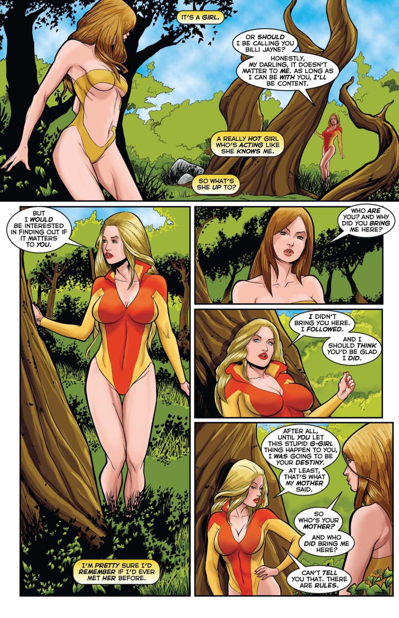 Read online The Sensational G-Girl comic -  Issue #1 - 5