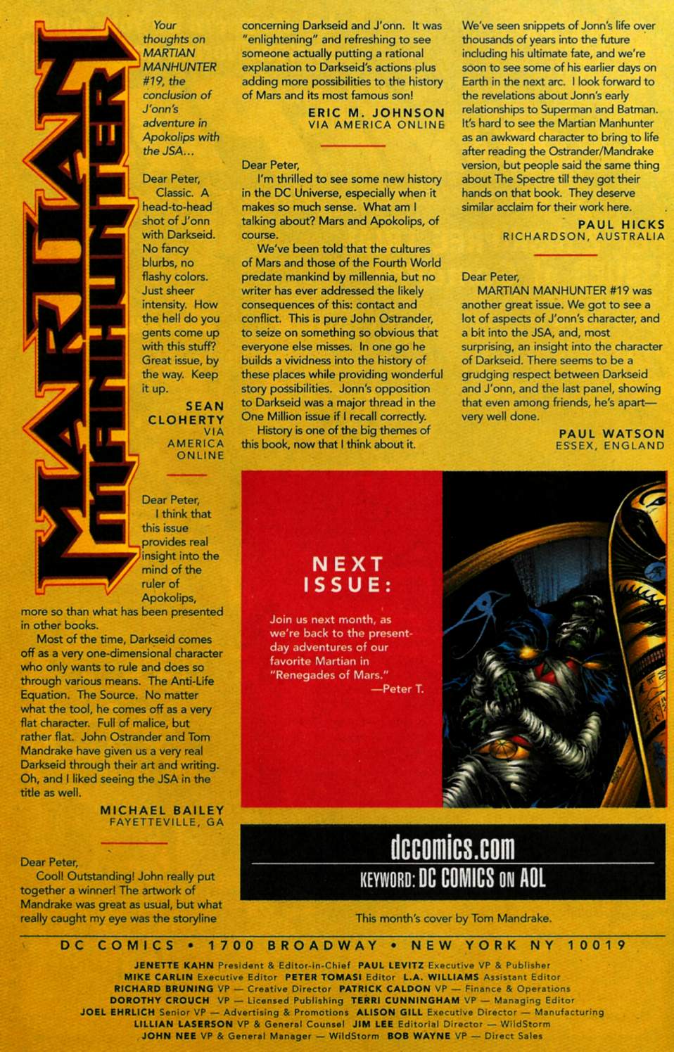 Read online Martian Manhunter (1998) comic -  Issue #24 - 24
