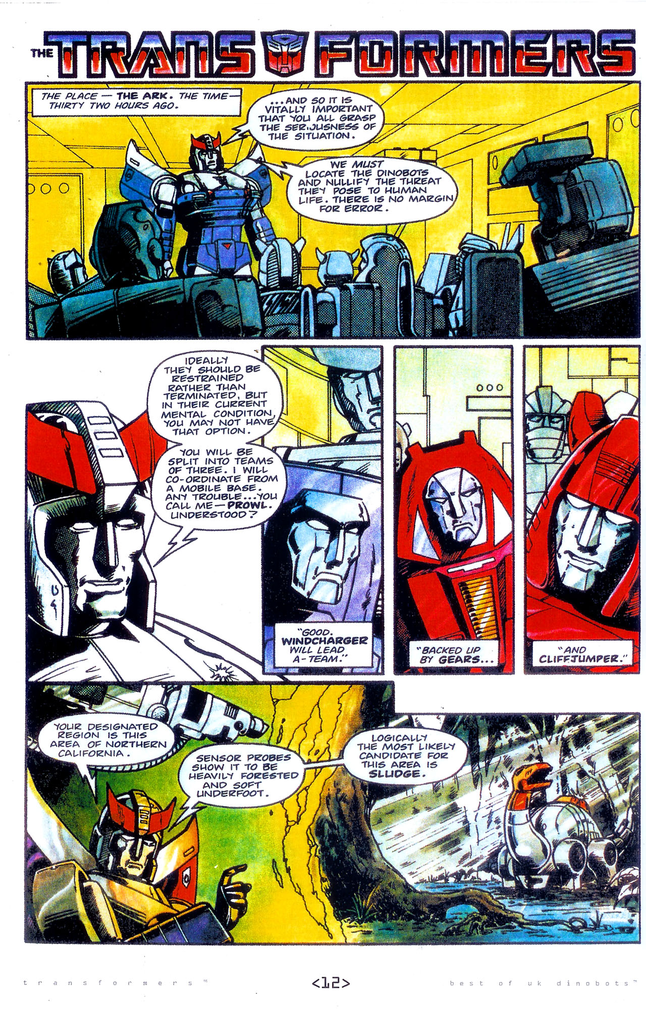 Read online The Transformers: Best of UK: Dinobots comic -  Issue #2 - 15