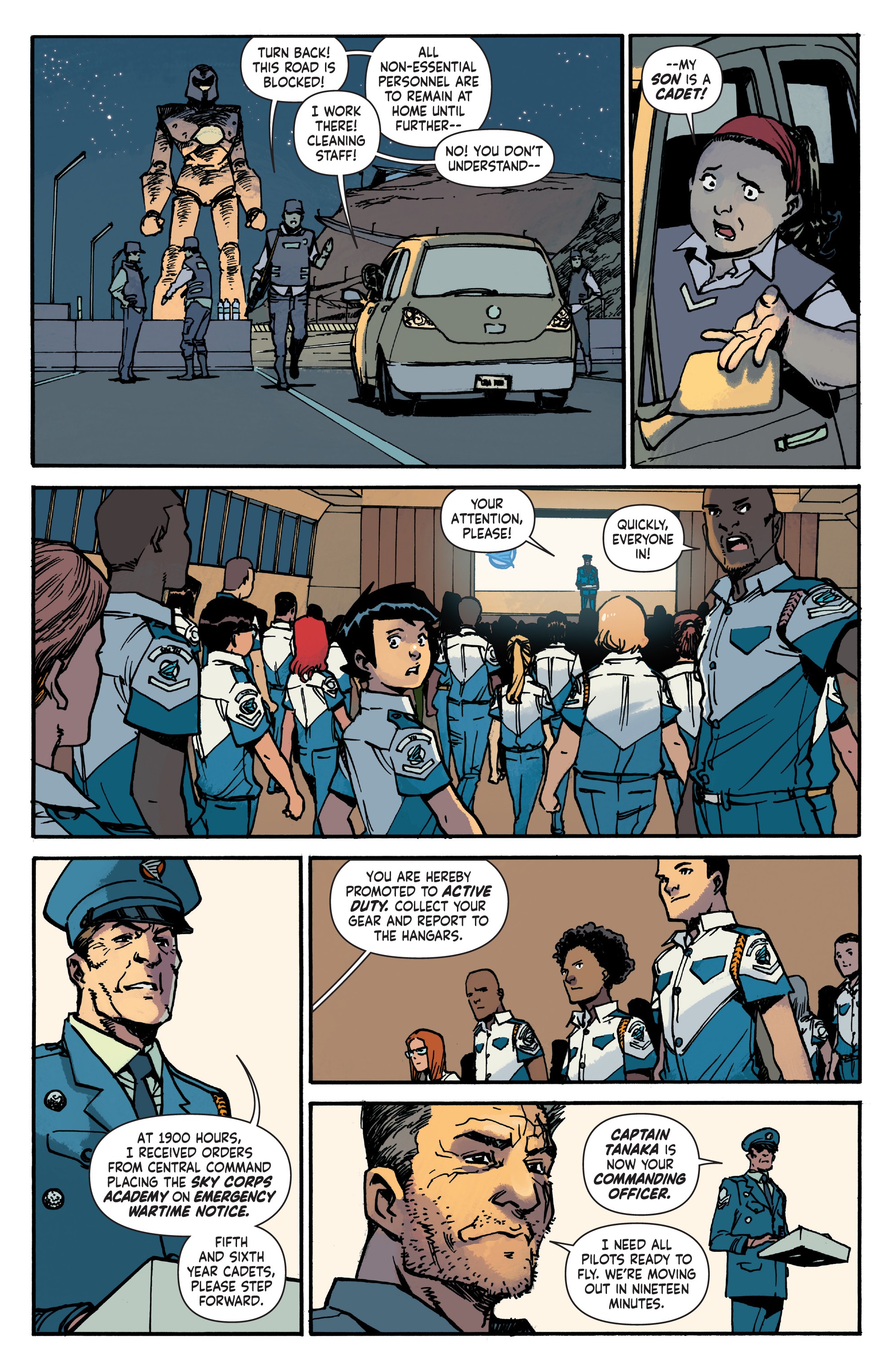 Read online Mech Cadet Yu comic -  Issue # _TPB 1 - 56