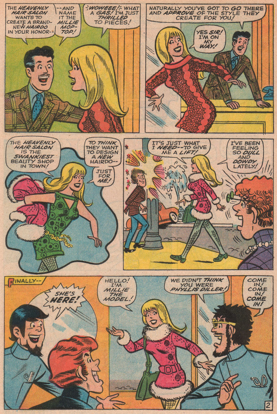 Read online Millie the Model comic -  Issue #168 - 13