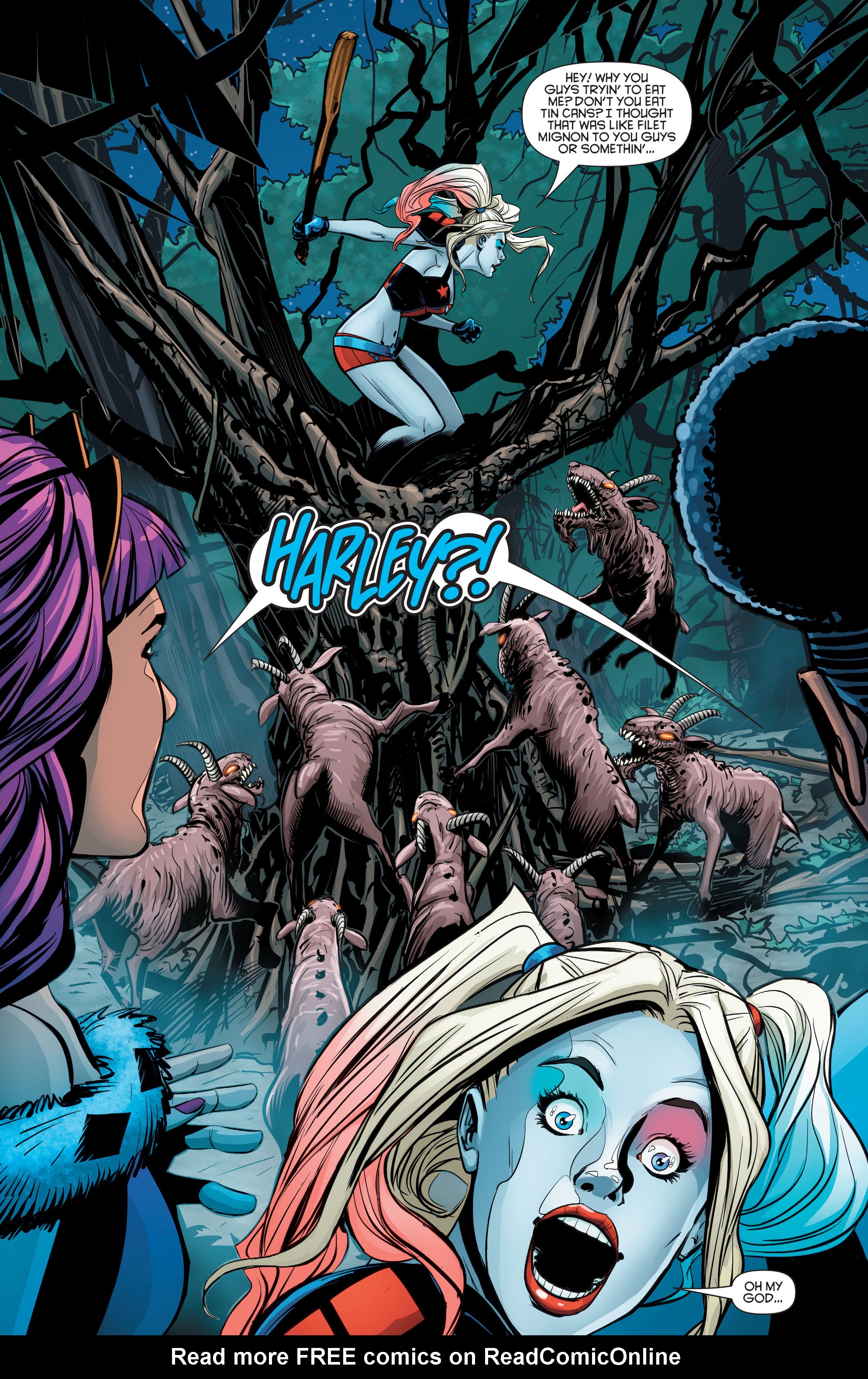 Read online Harley Quinn And Her Gang Of Harleys comic -  Issue #5 - 17