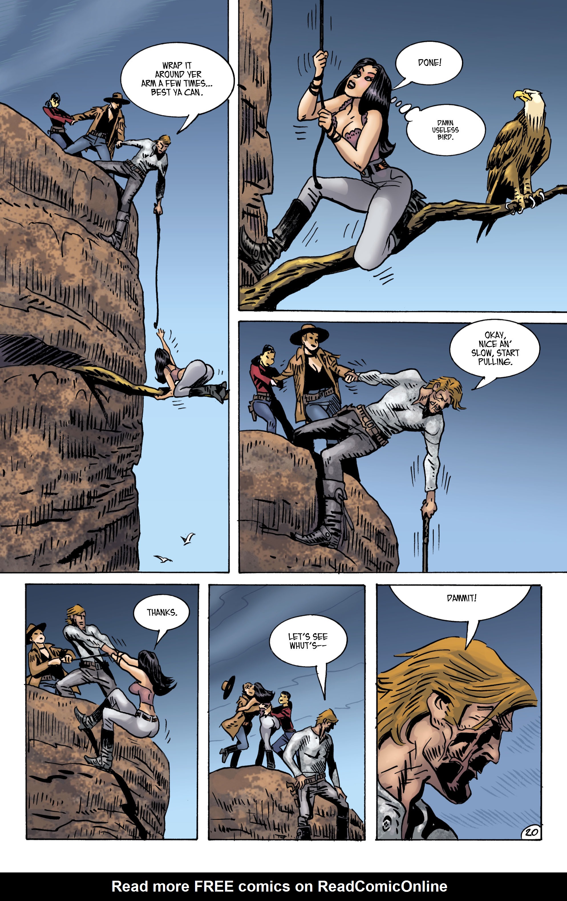 Read online Jonah Hex (2006) comic -  Issue #37 - 21
