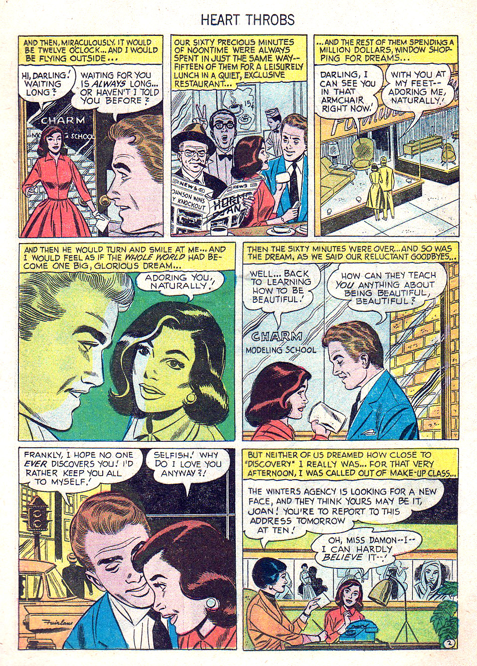 Read online Heart Throbs comic -  Issue #47 - 12