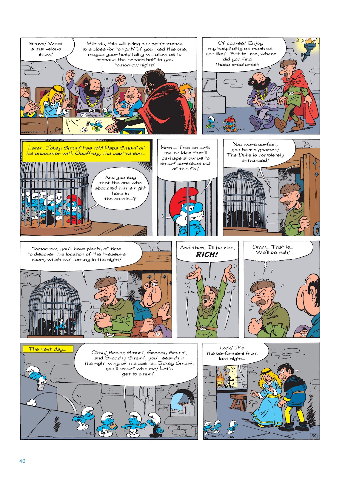 Read online The Smurfs comic -  Issue #19 - 40