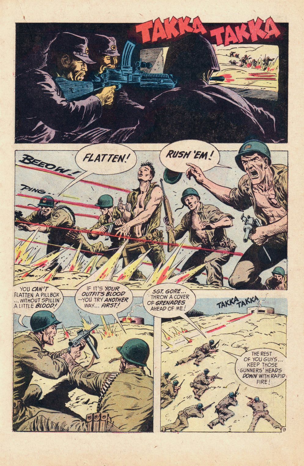 Read online Our Army at War (1952) comic -  Issue #256 - 14