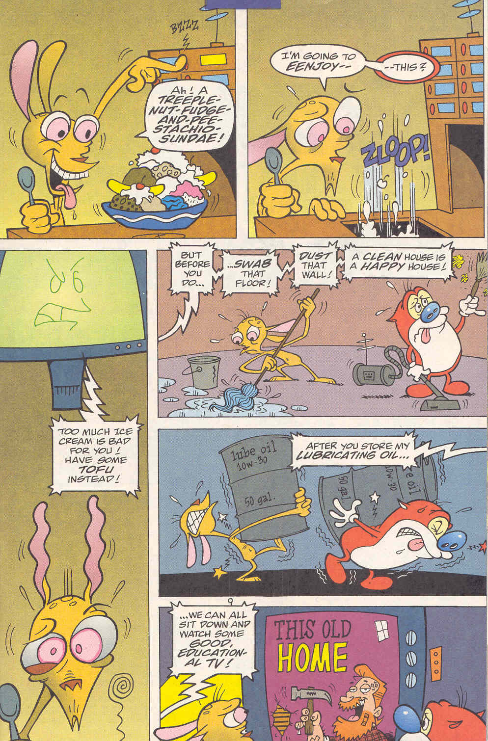 Read online The Ren & Stimpy Show comic -  Issue #39 - 7