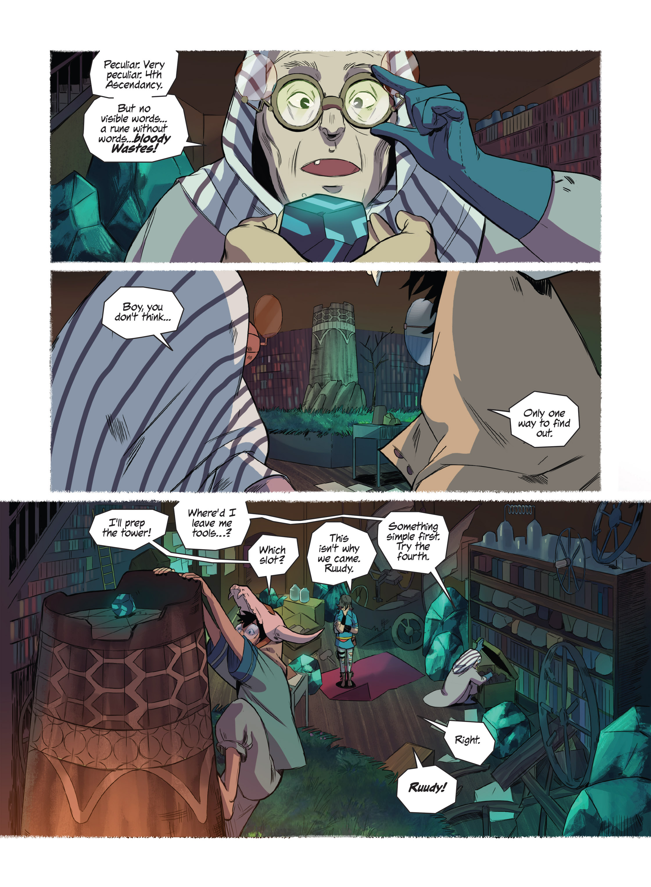 Read online Glow (2017) comic -  Issue #1 - 25