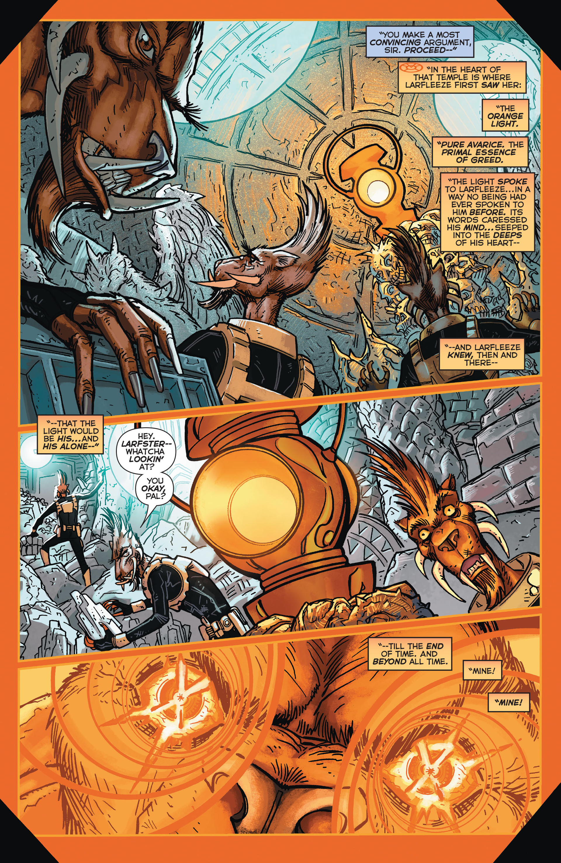Read online Larfleeze comic -  Issue #1 - 12