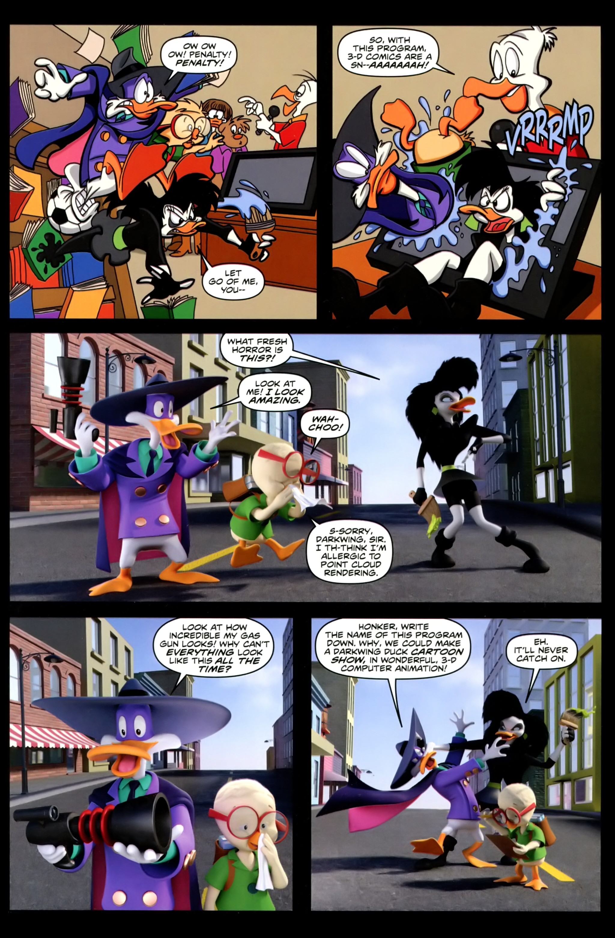 Read online Disney Darkwing Duck comic -  Issue #6 - 16