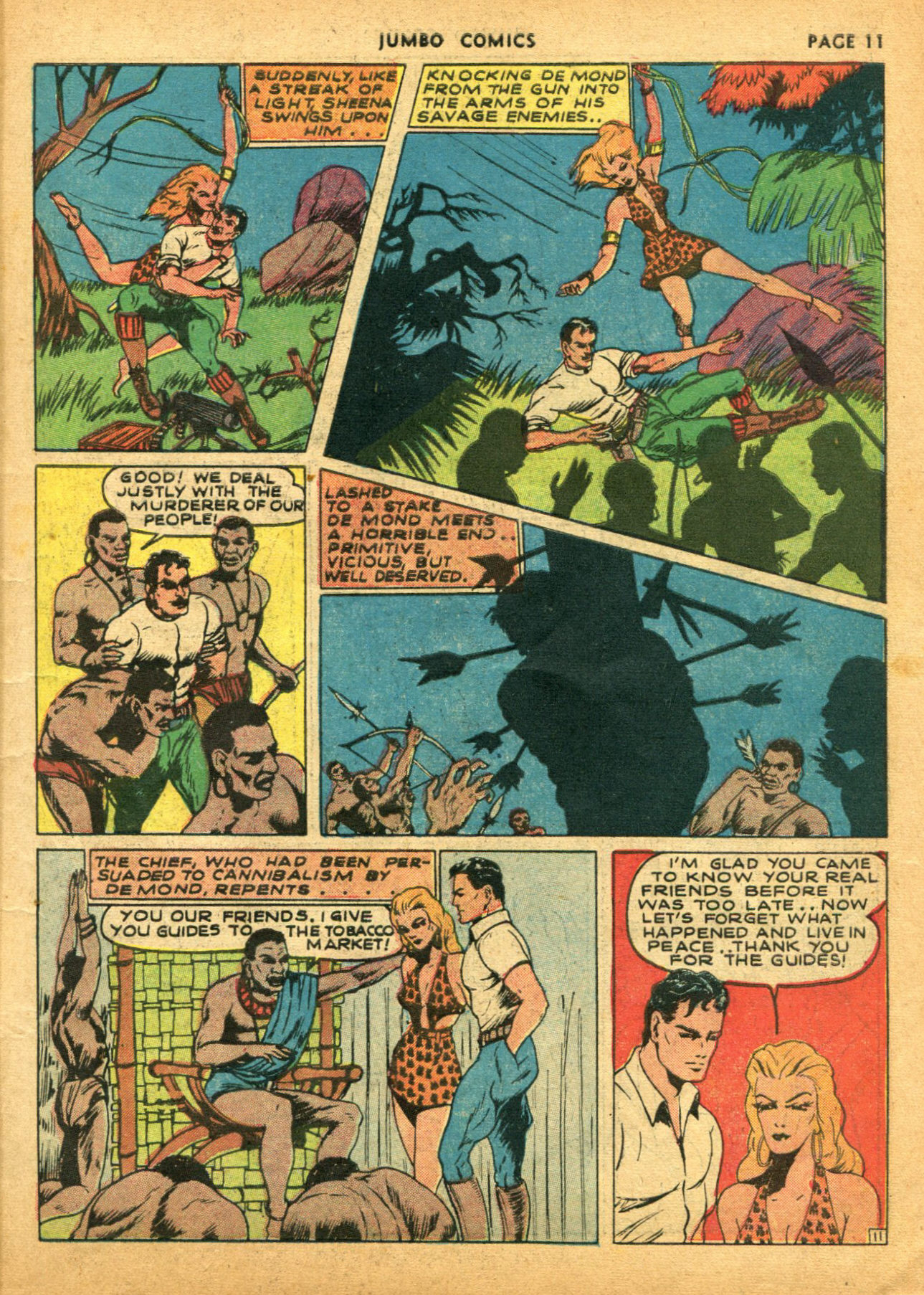 Read online Jumbo Comics comic -  Issue #30 - 13