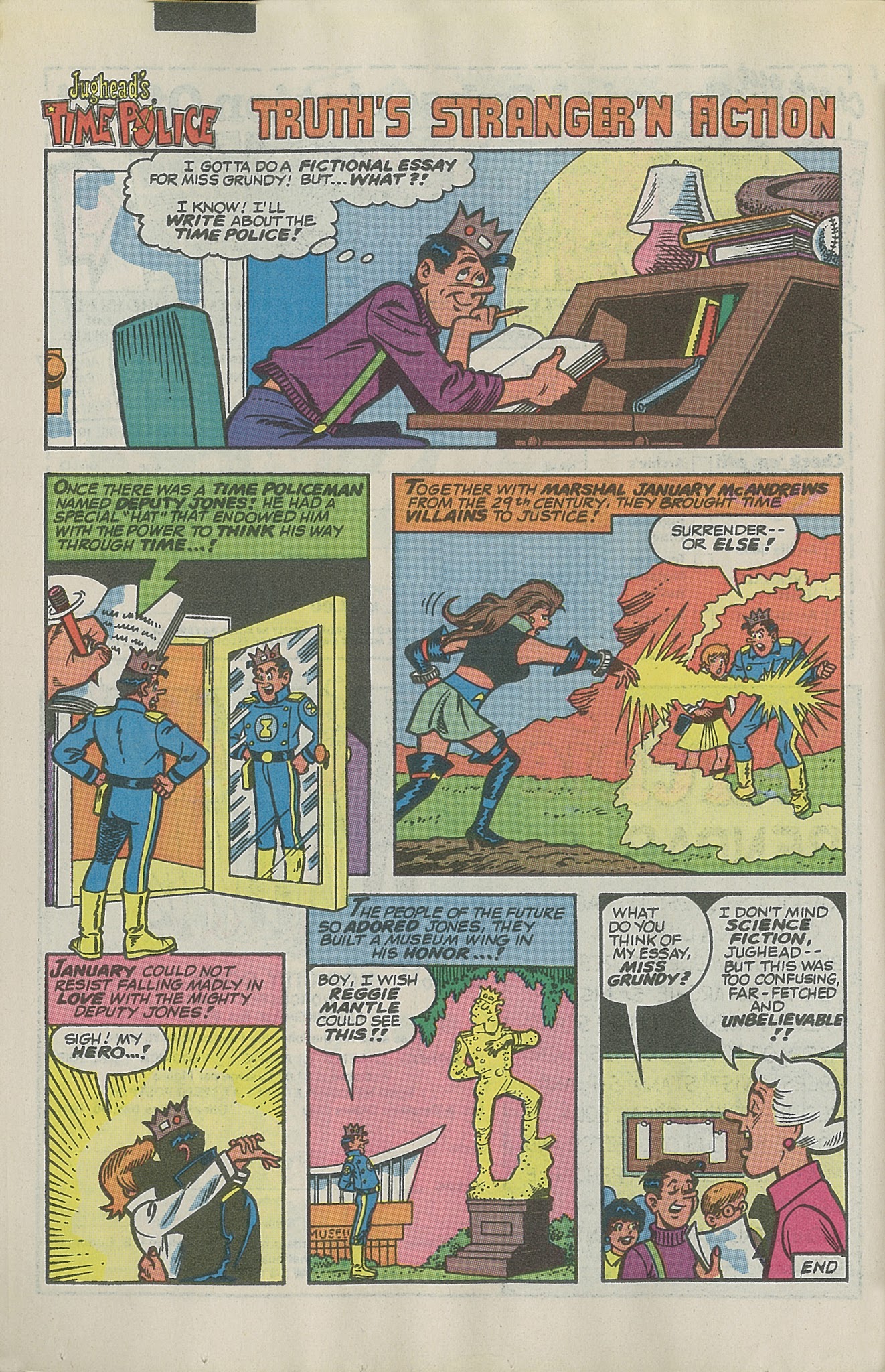 Read online Jughead's Time Police comic -  Issue #3 - 26