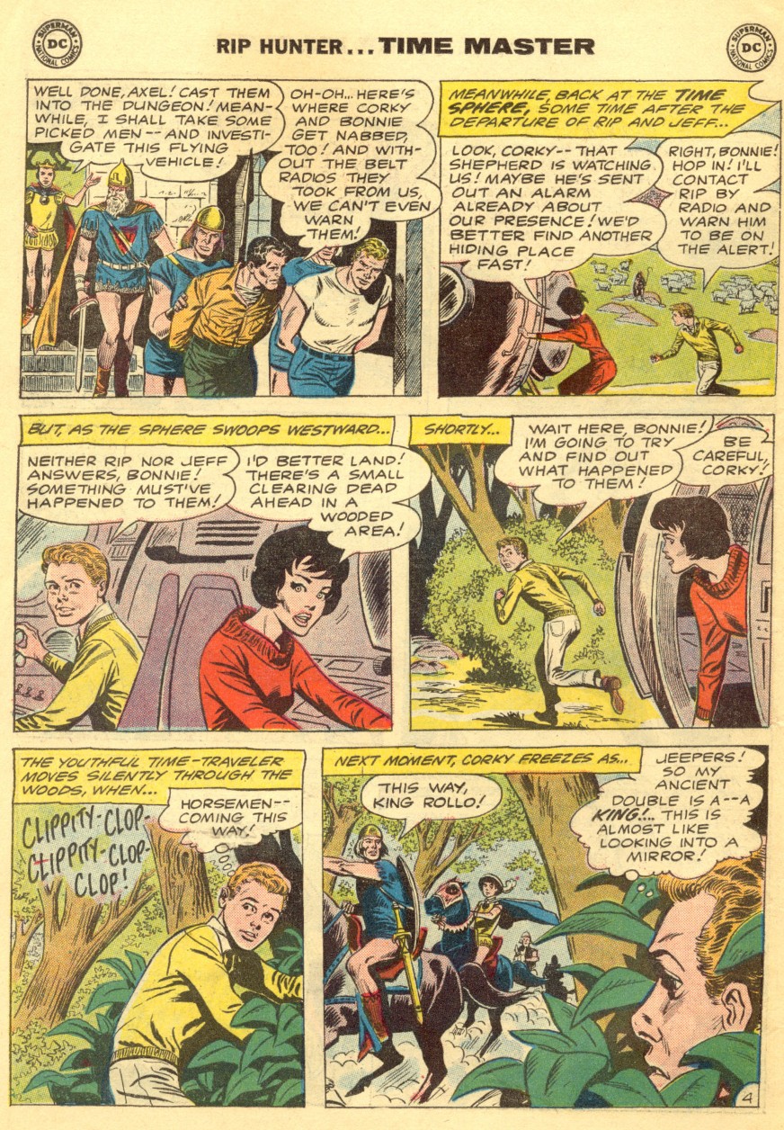 Read online Rip Hunter...Time Master comic -  Issue #3 - 6