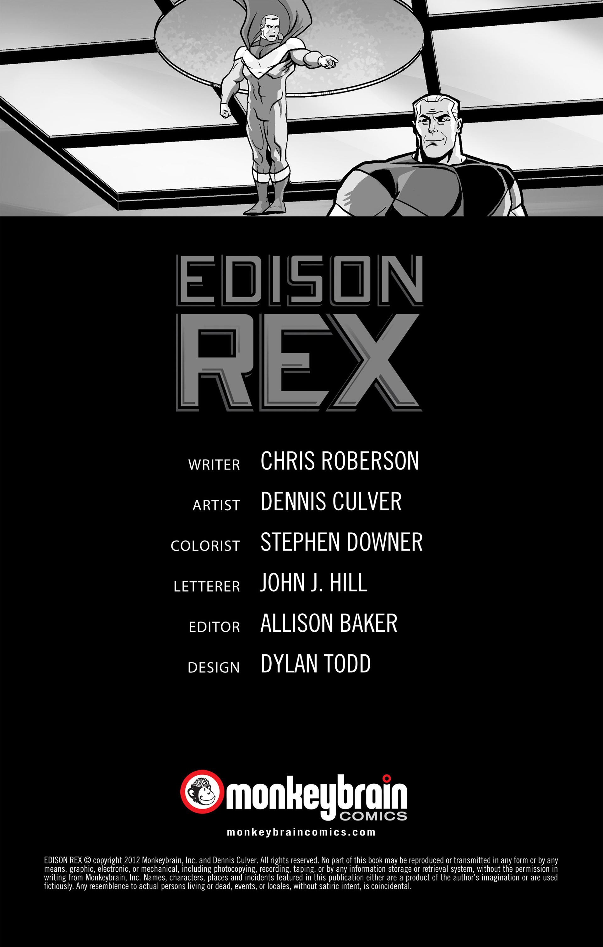 Read online Edison Rex comic -  Issue #1 - 2