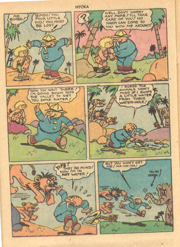 Read online Nyoka the Jungle Girl (1945) comic -  Issue #6 - 22